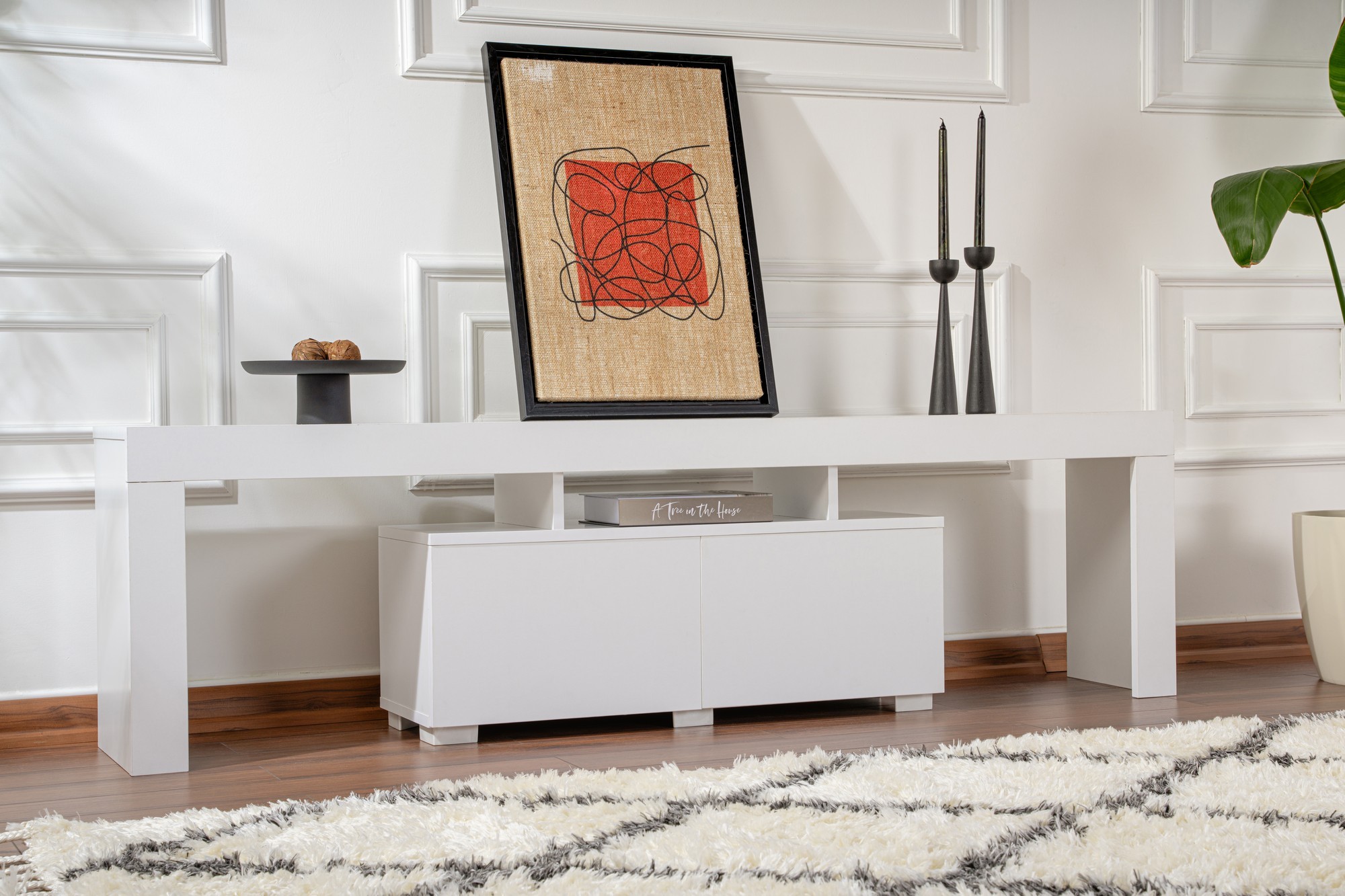 Enclave Mobile basso bianco