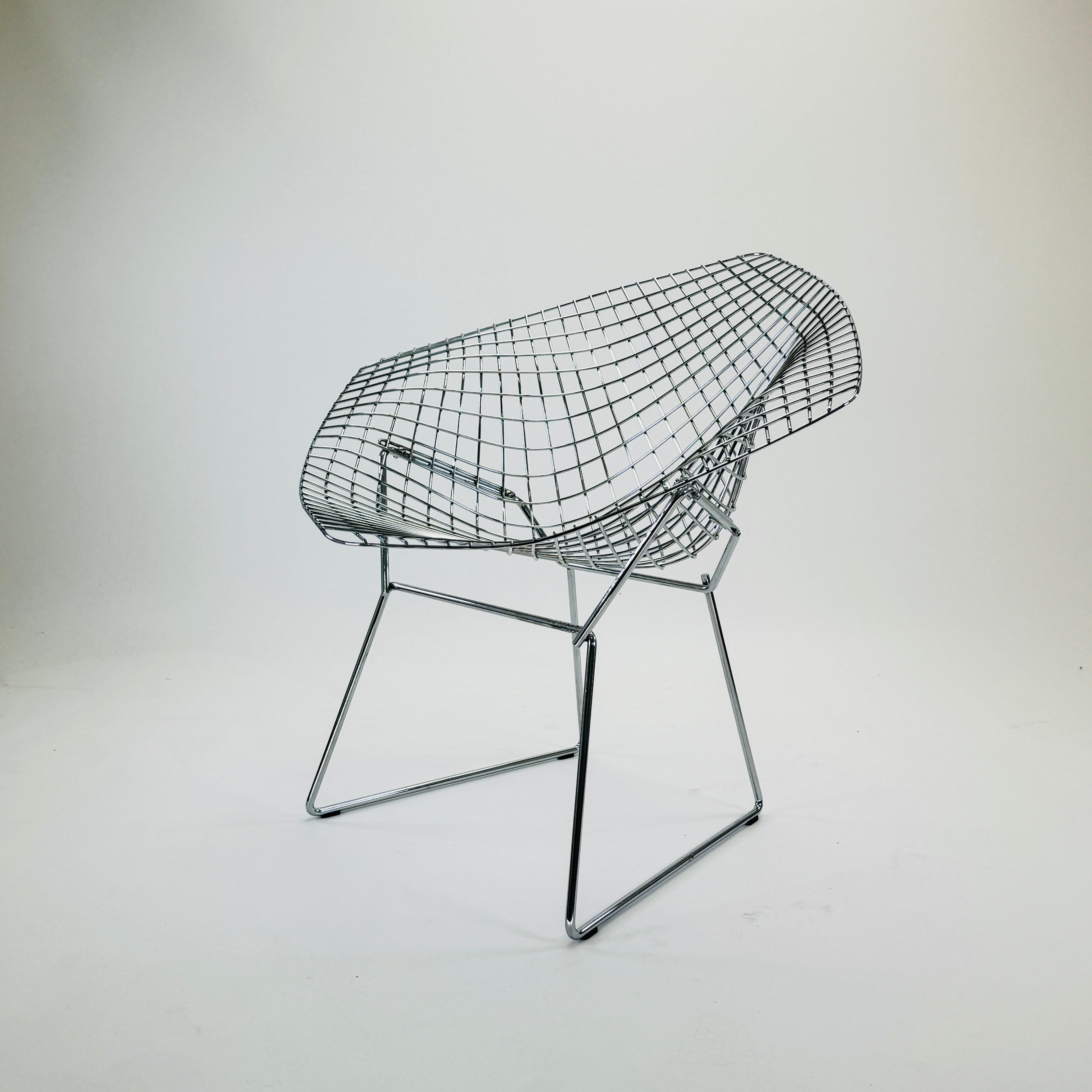 Bertoia Diamond Chair Chrom