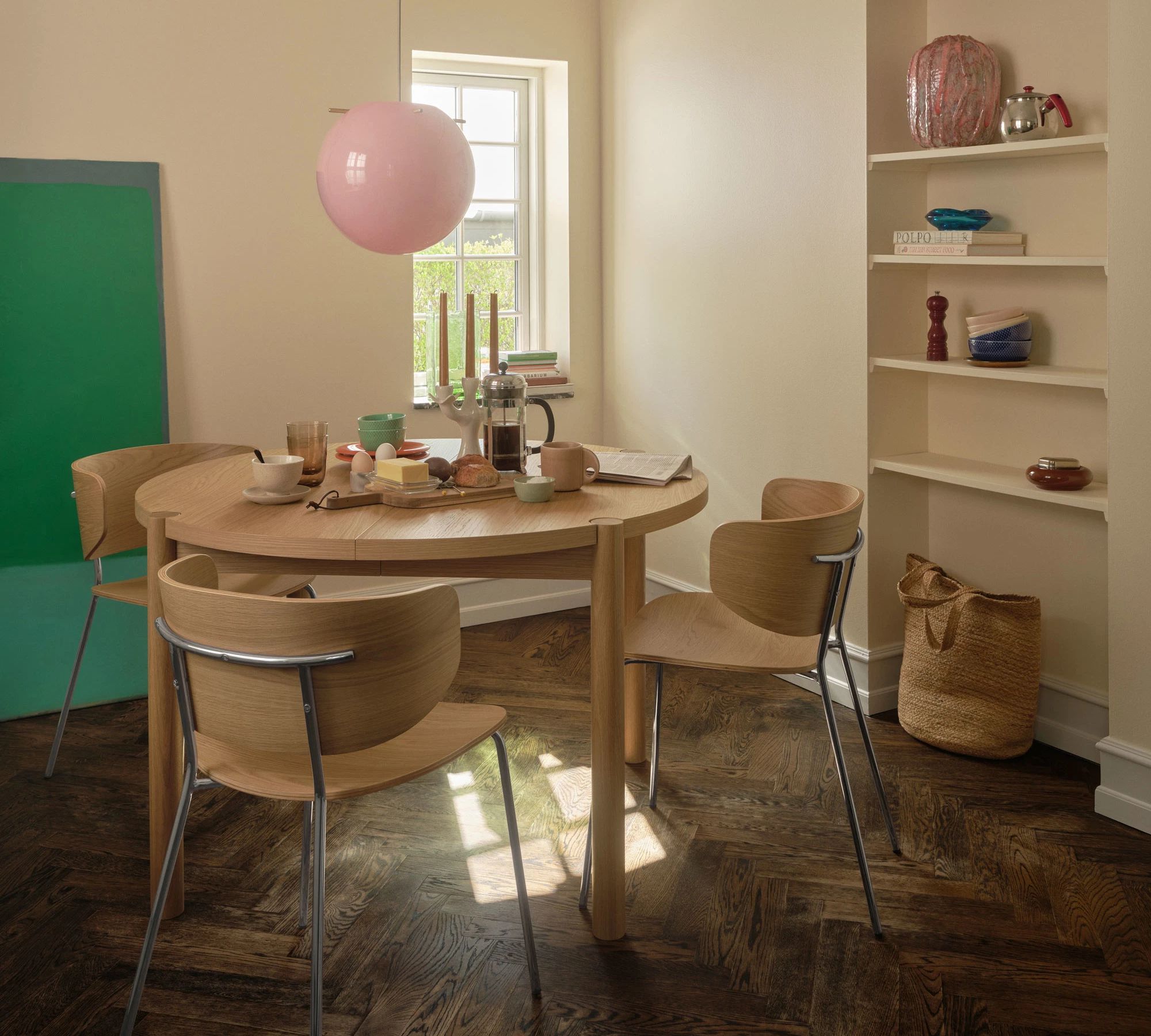 Owen Esstisch Ausziehbar Oak Ø 120 (L120-220) cm