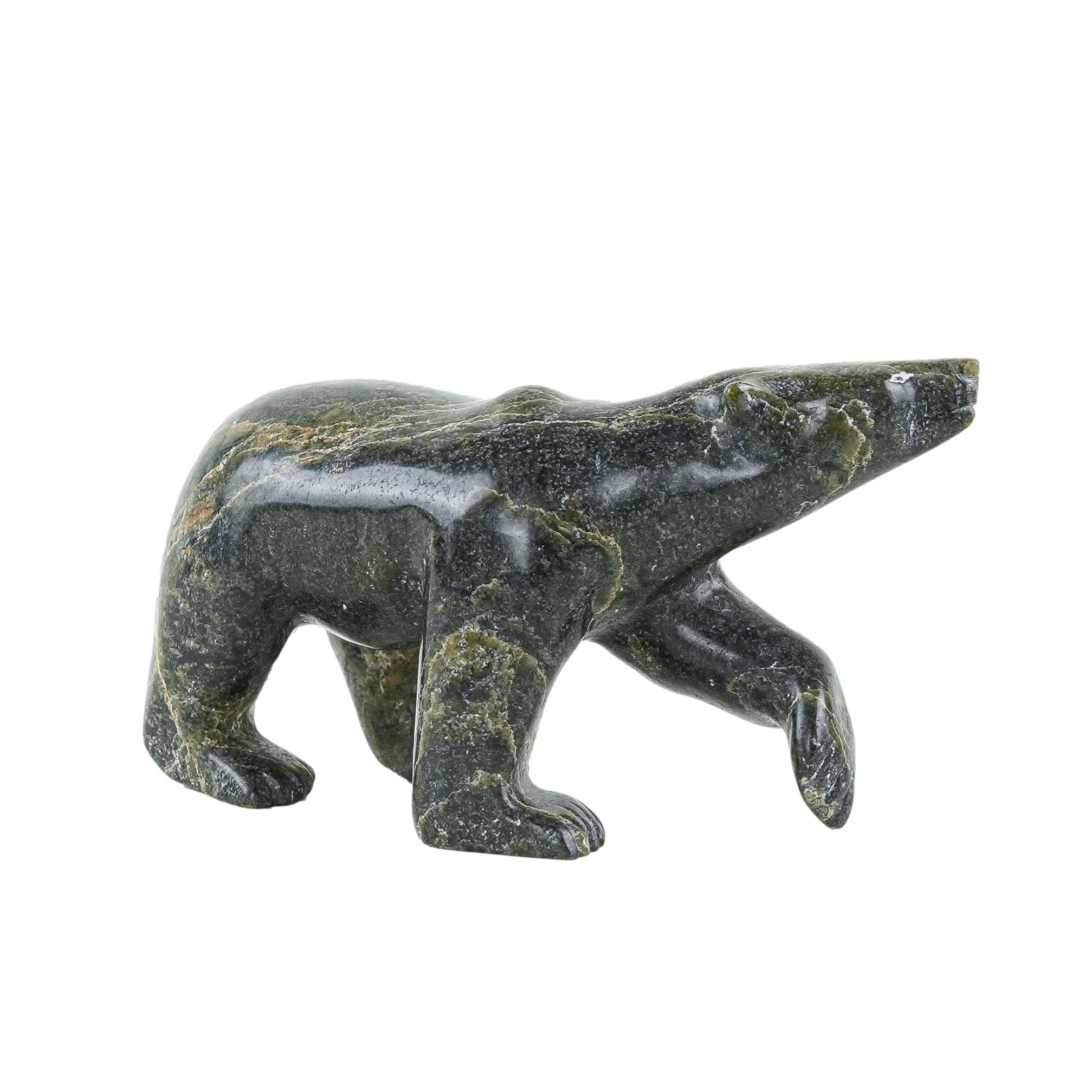 Bärenfigur aus Stein 1970er Jahre