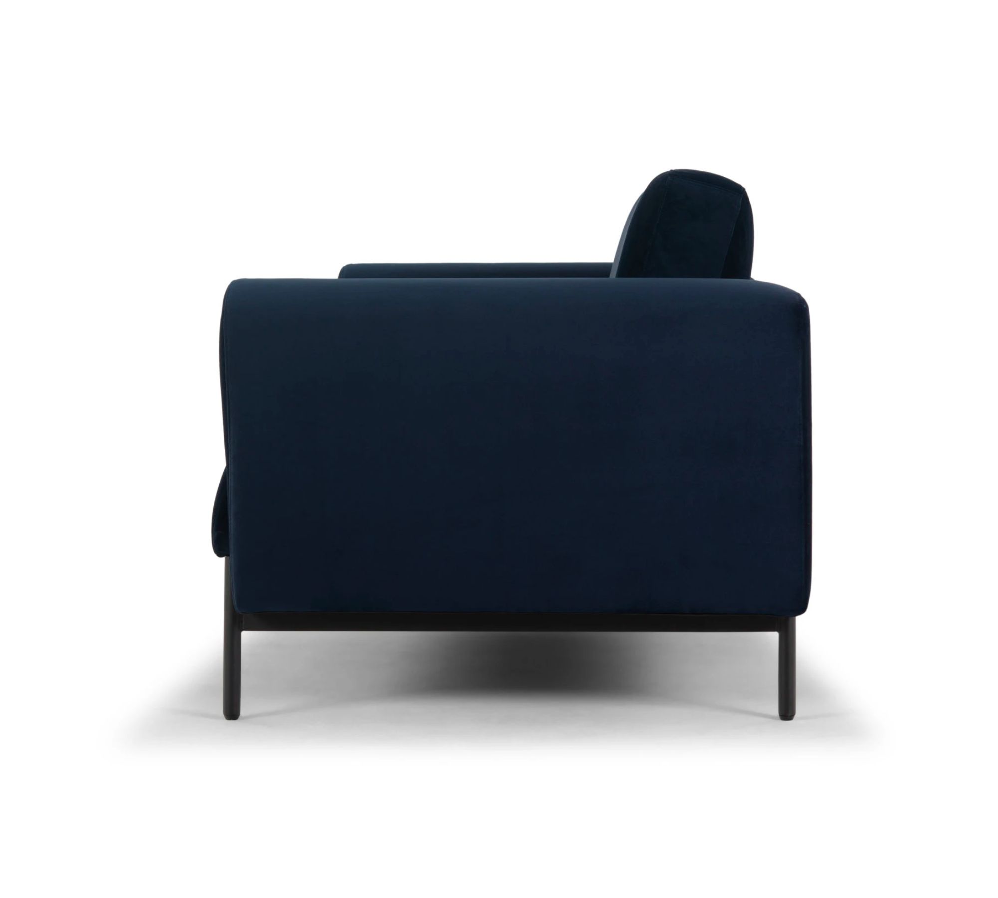 Maggie Sofa 3-Sitzer Velour Lux Navy