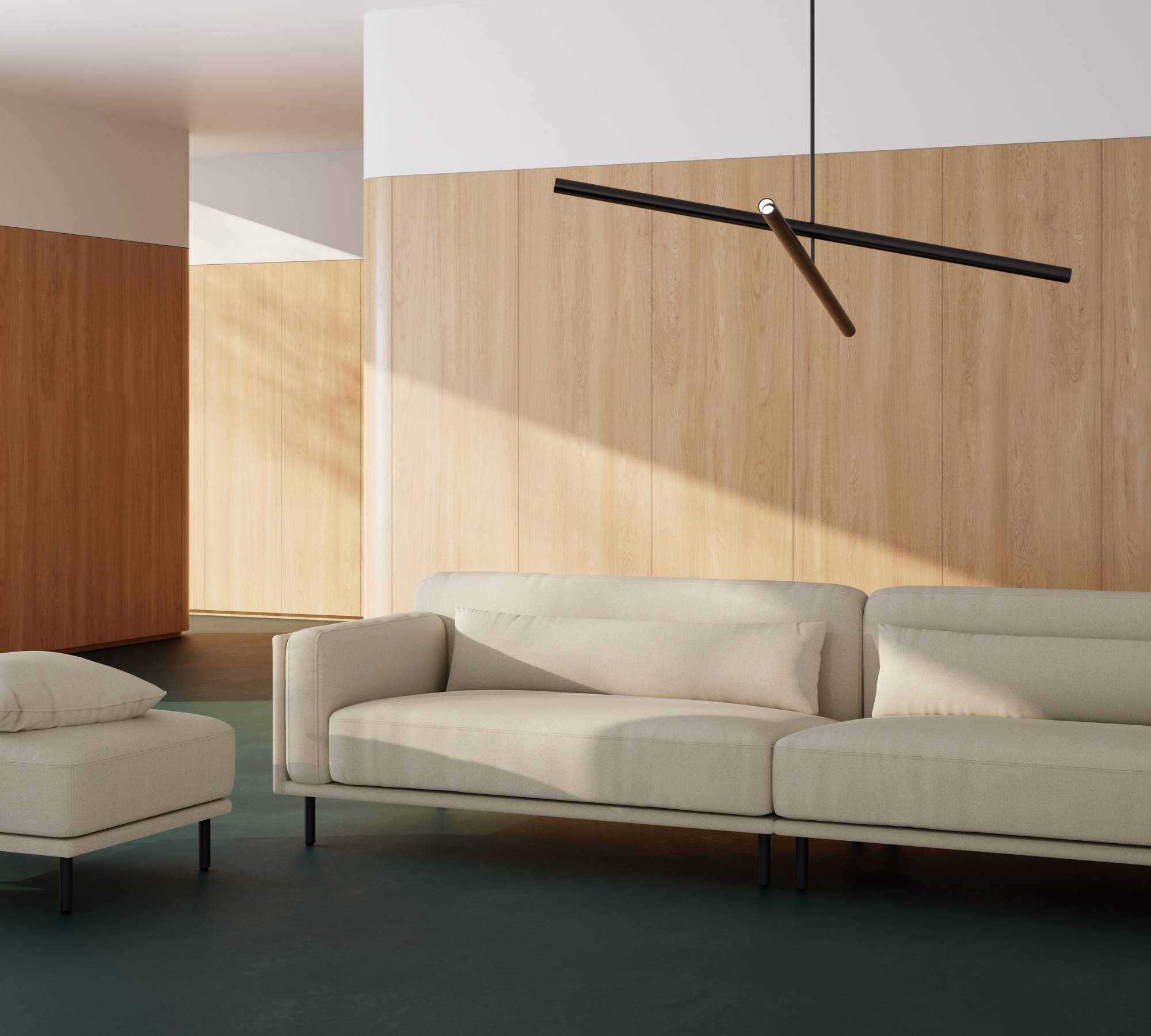 Harvey Sofa 4-Sitzer Bond Taupe