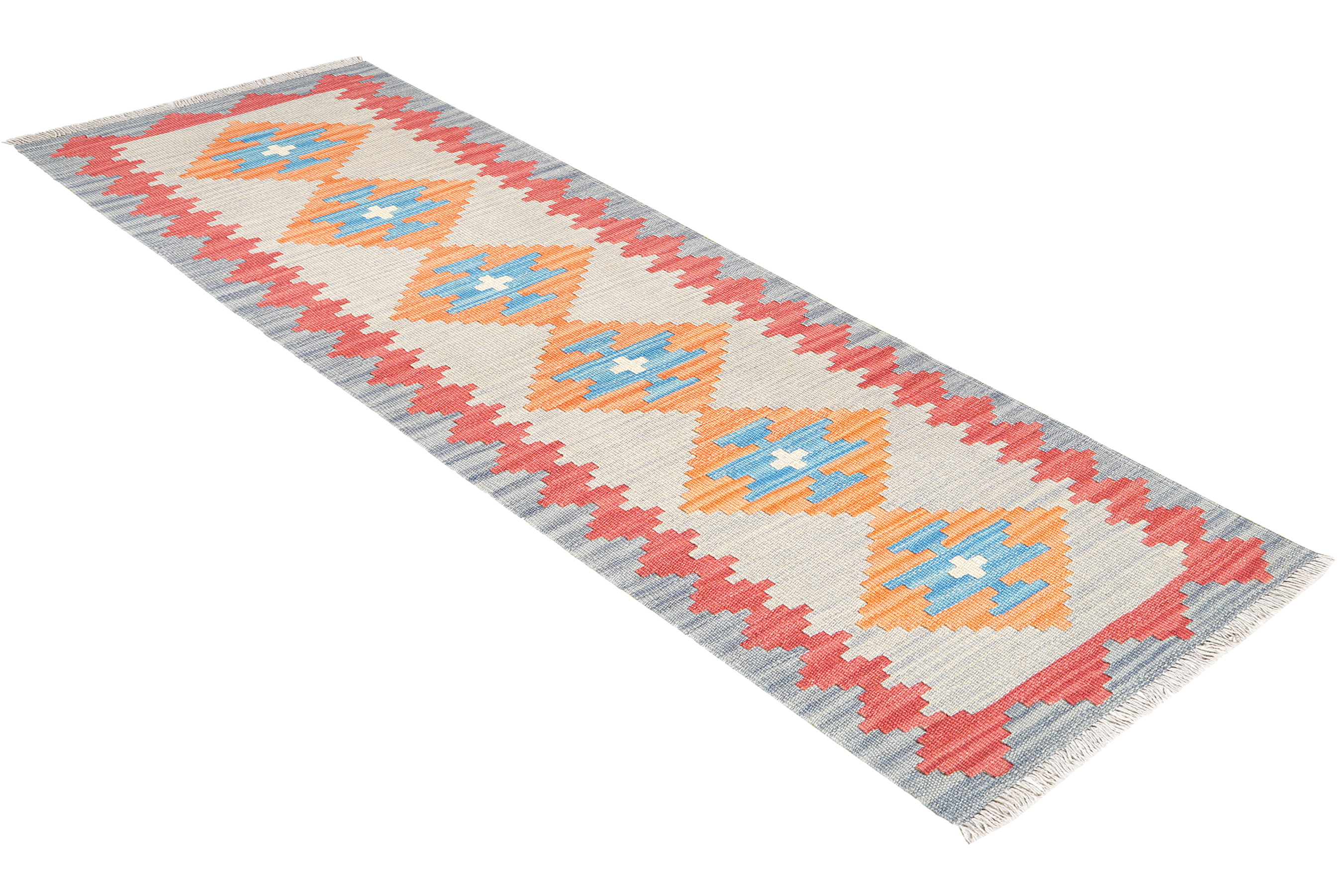 Carpet Gashgai Wool Grey