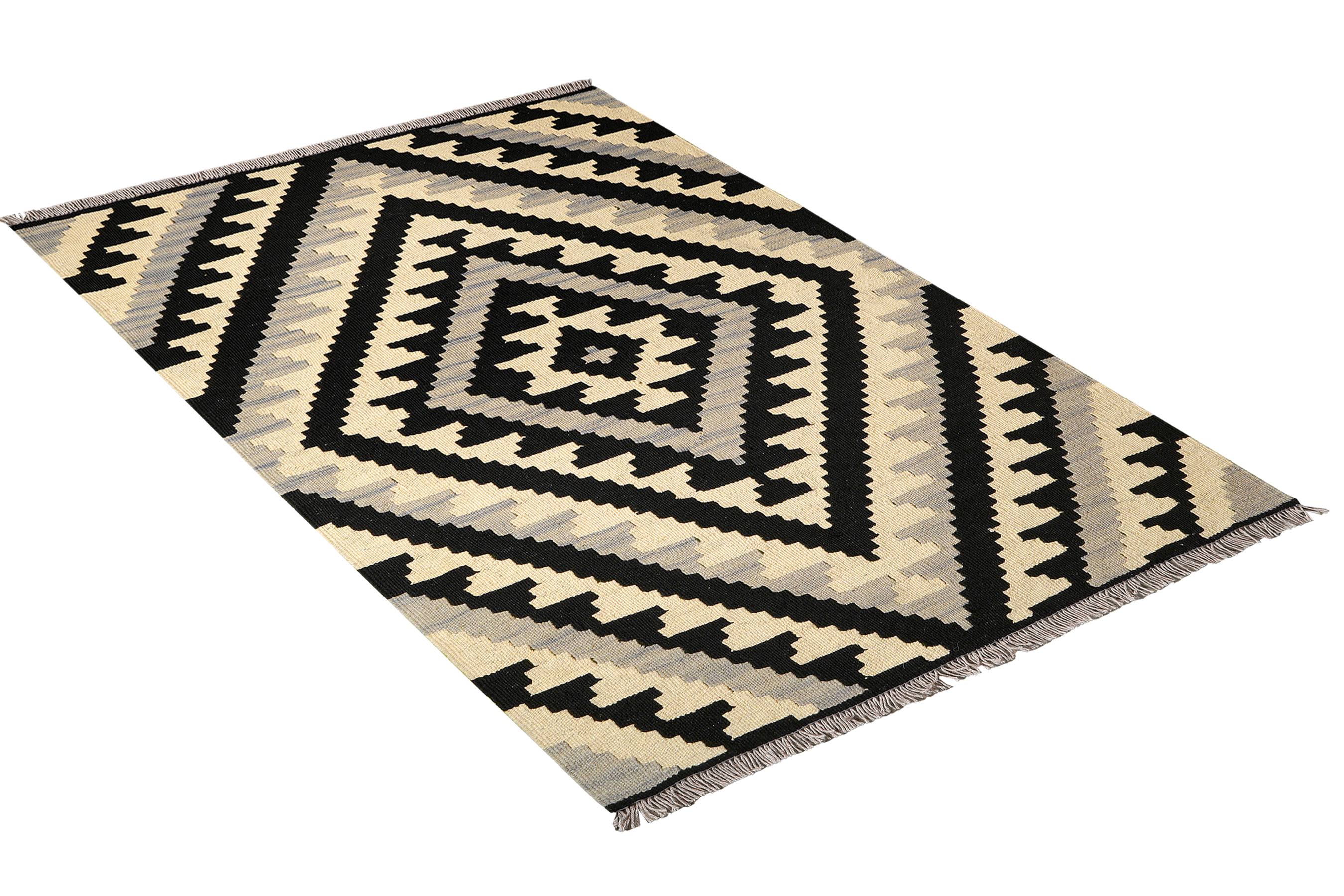 Kelim Gashgai Wool Multicolored