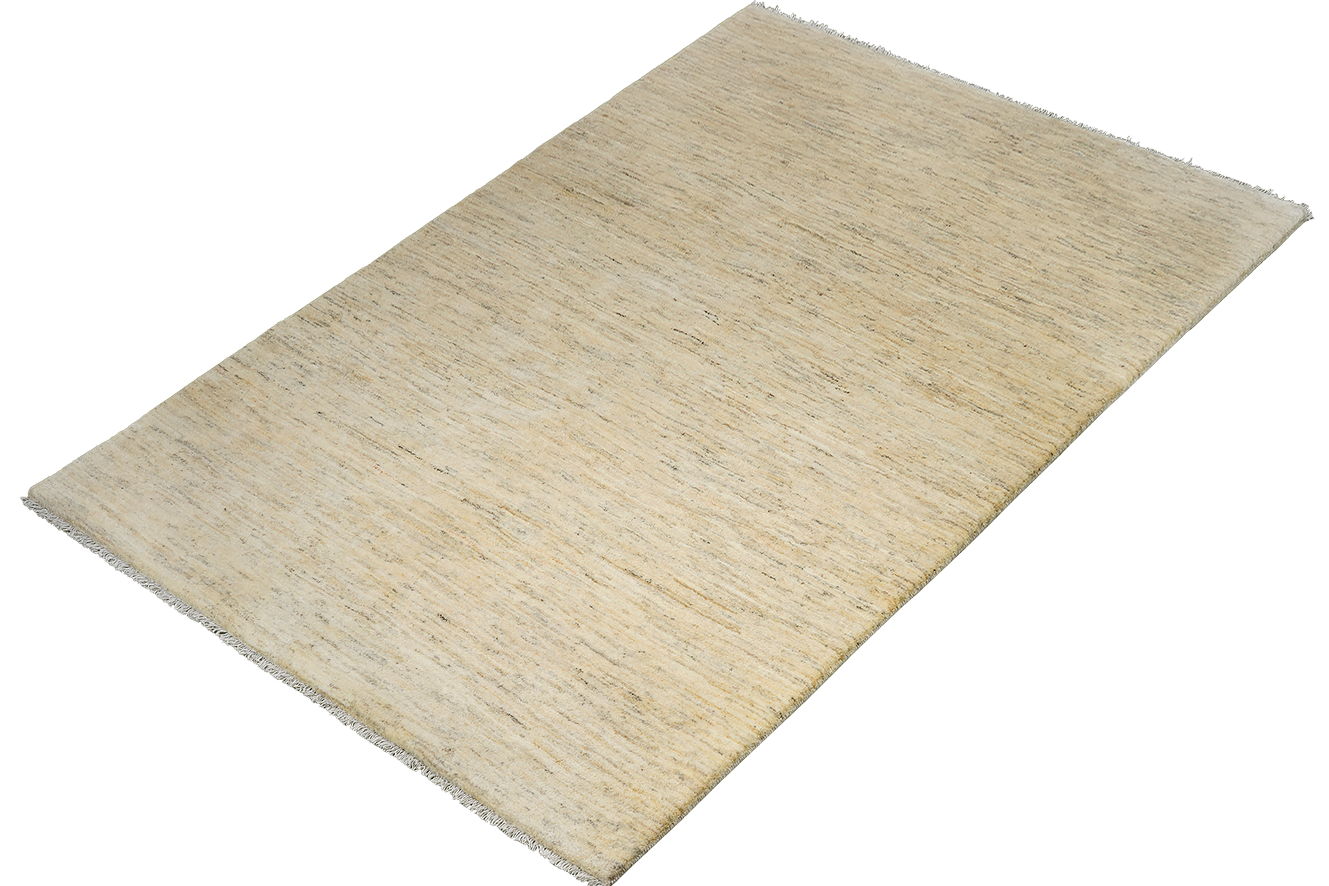 Gabbeh Teppich Wolle Beige
