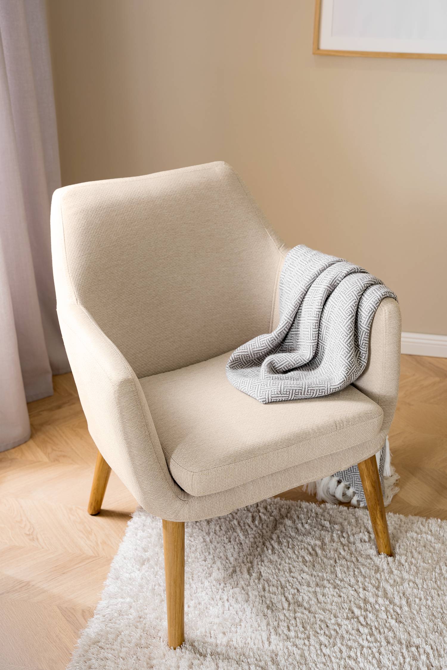 Nicholas Loungesessel Beige