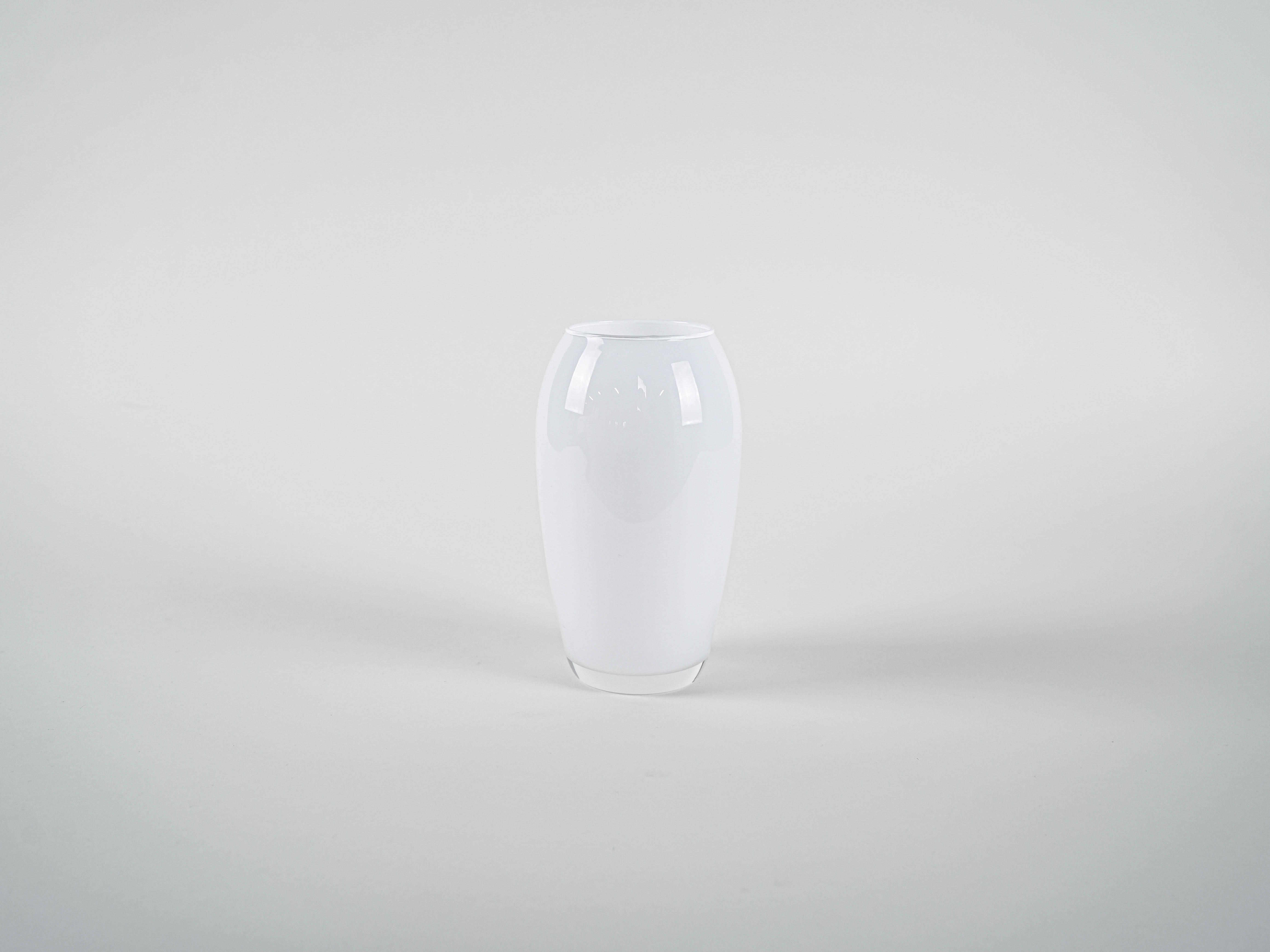 Glass vase 1970s