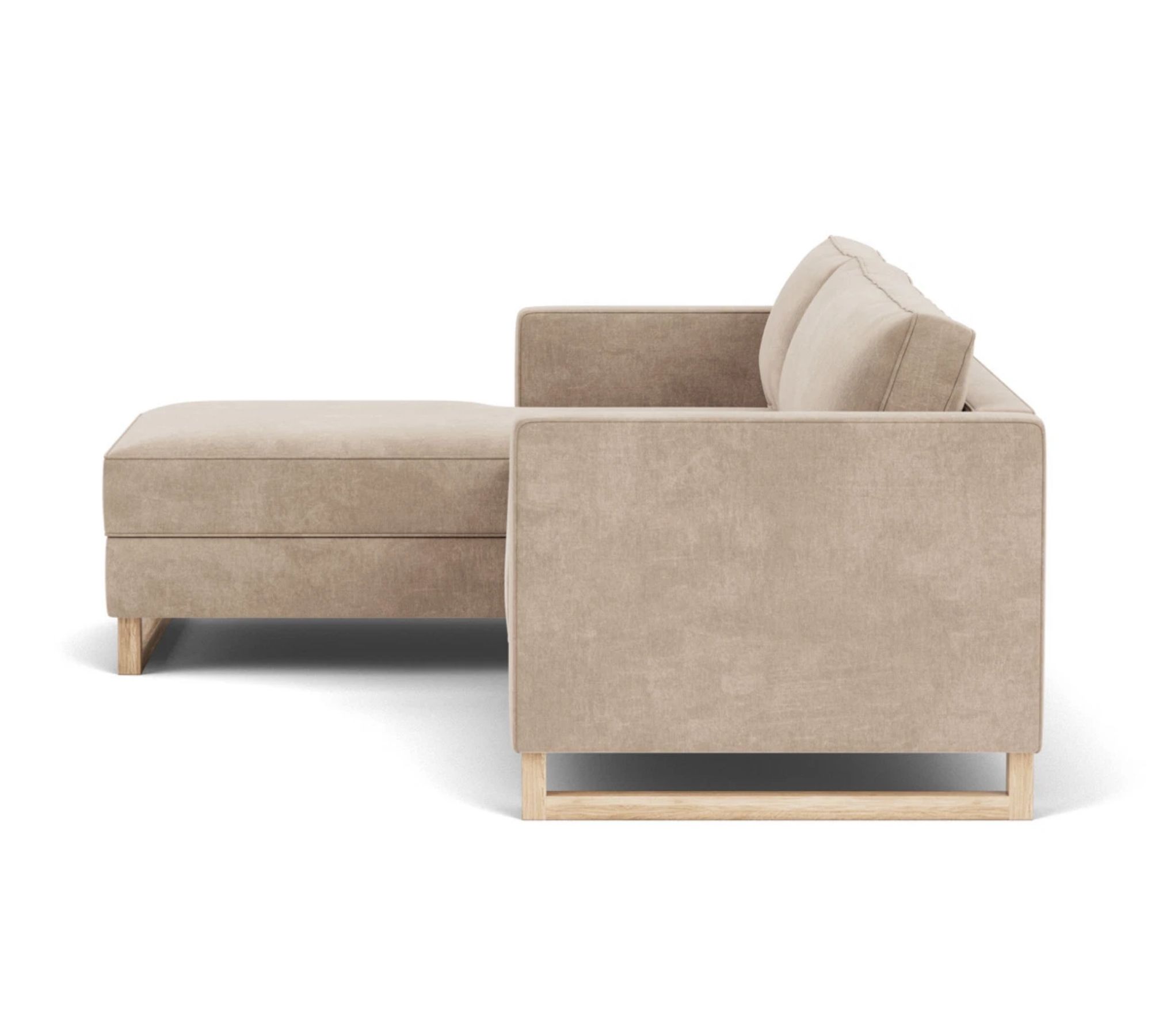 Madison Schlafsofa Récamiere Links Danny Cream