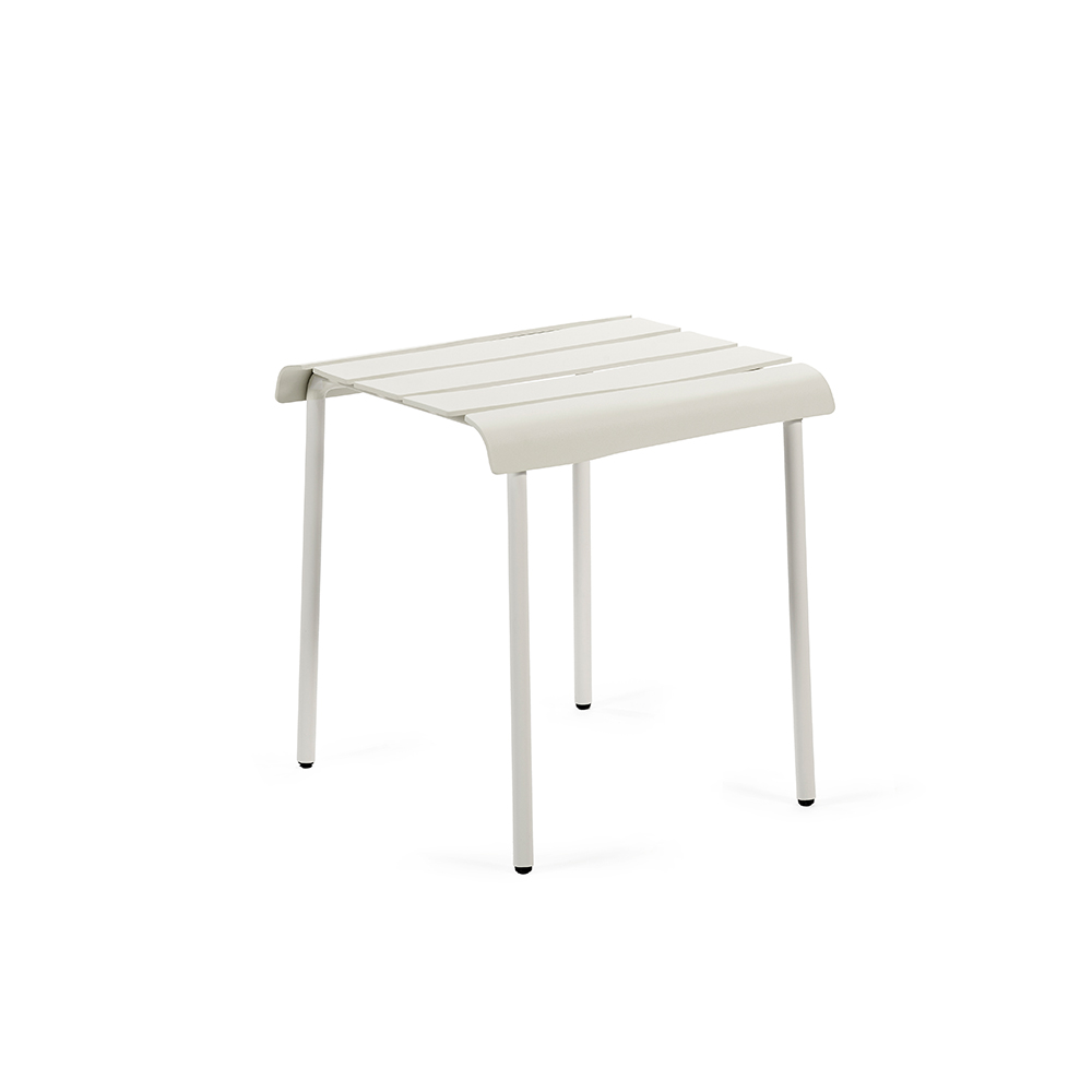 Aligned stool Maarten Baas White