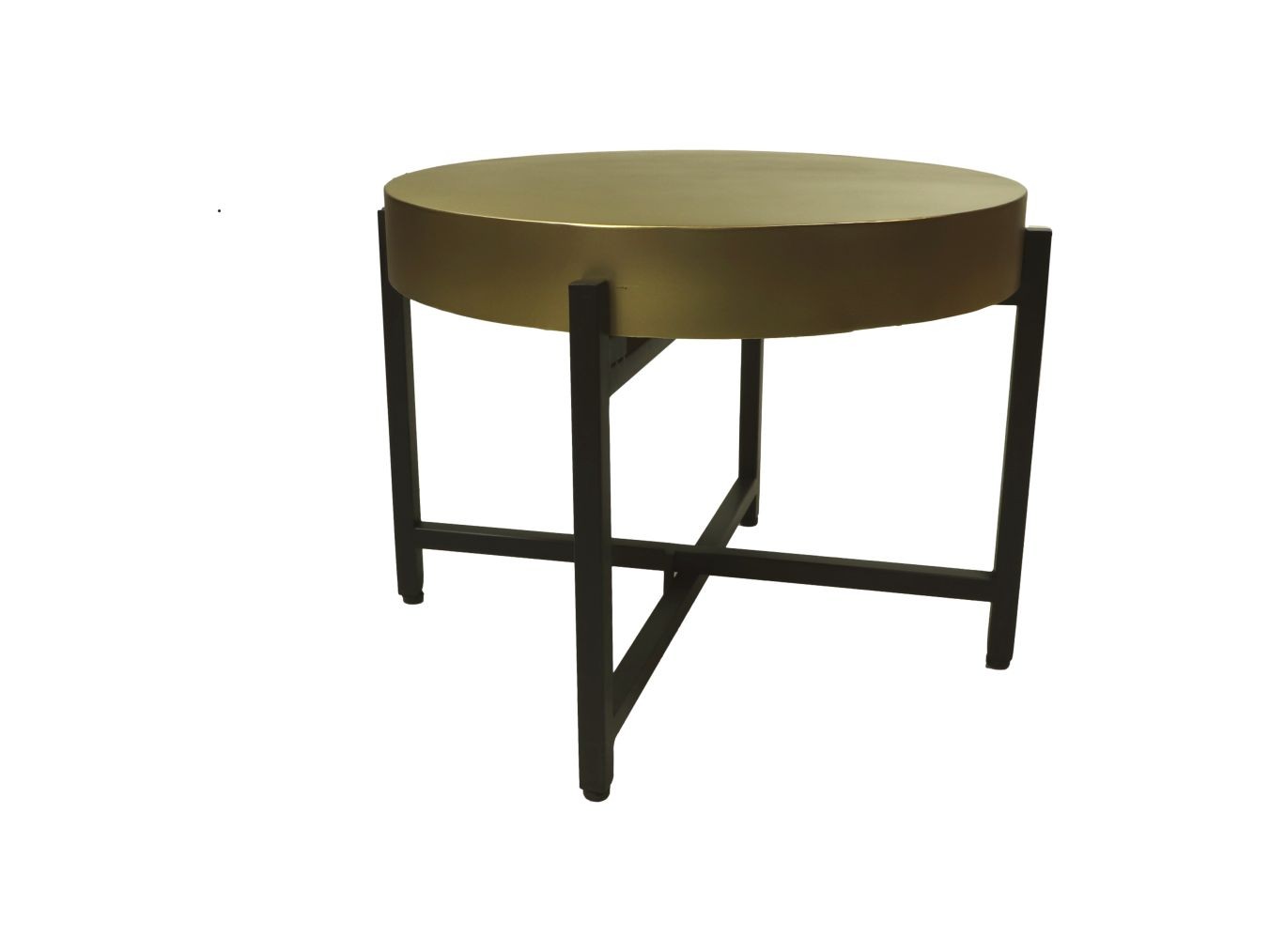 Runder Beistelltisch Metall ø50cm