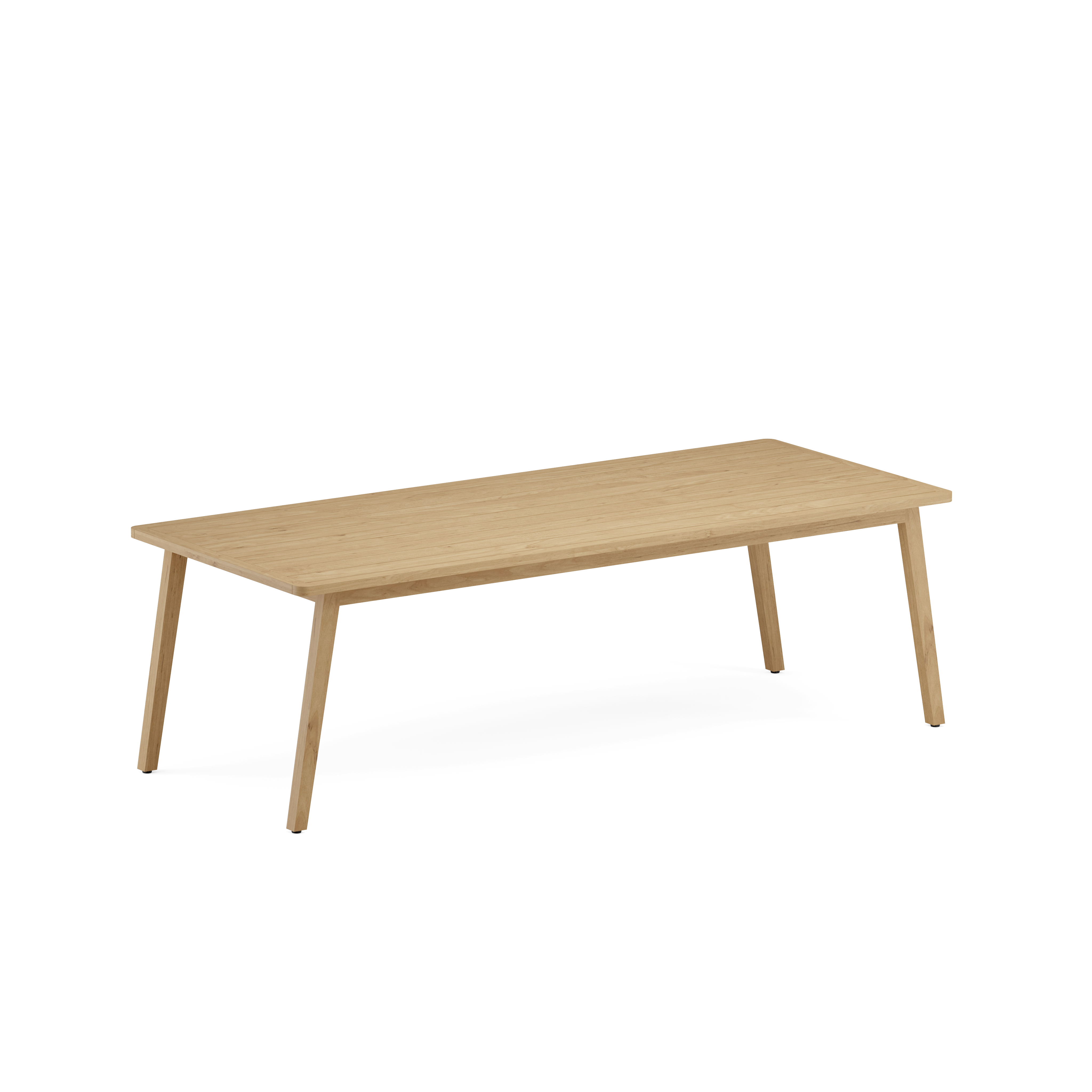 FLEXX Esstisch Teakholz 240x100 cm
