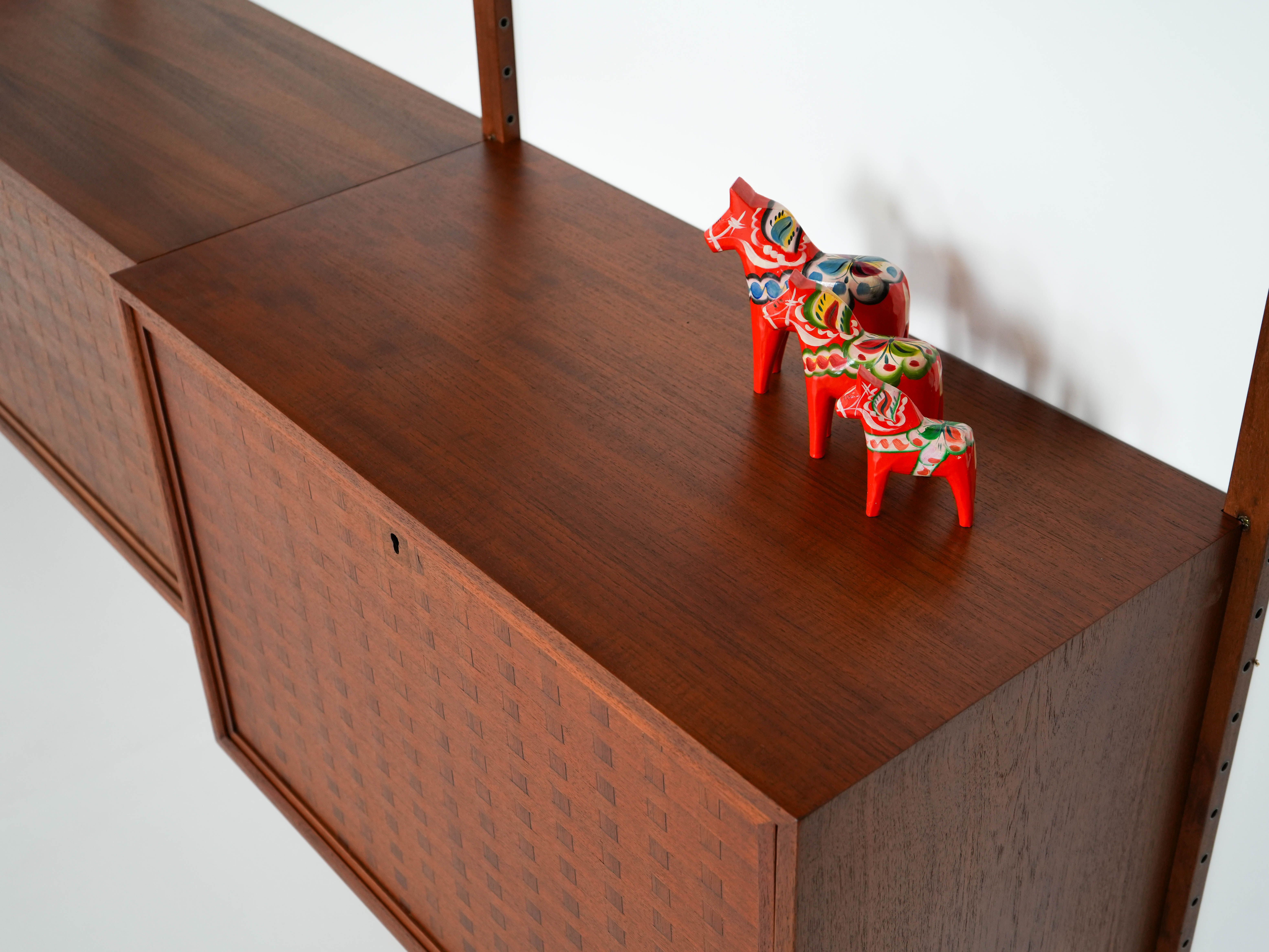 Teak Wood Shelf 1960s