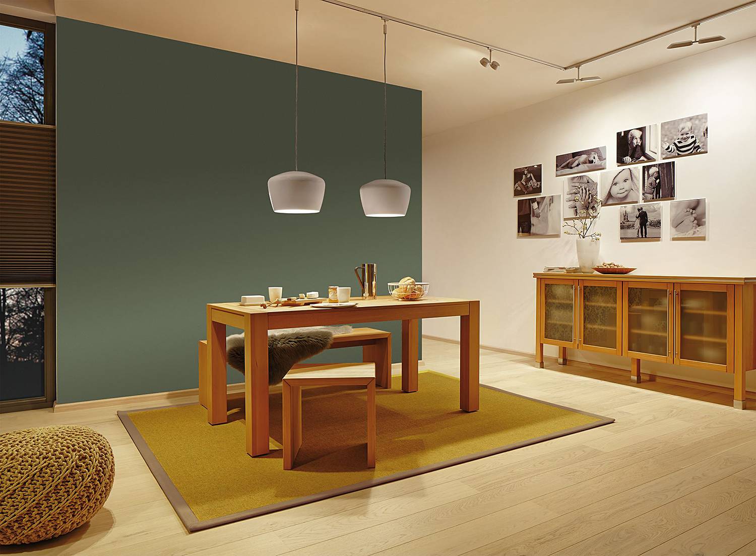 1-Flammig Urail 2Easy Basic Pendelleuchte Aluminium Silber