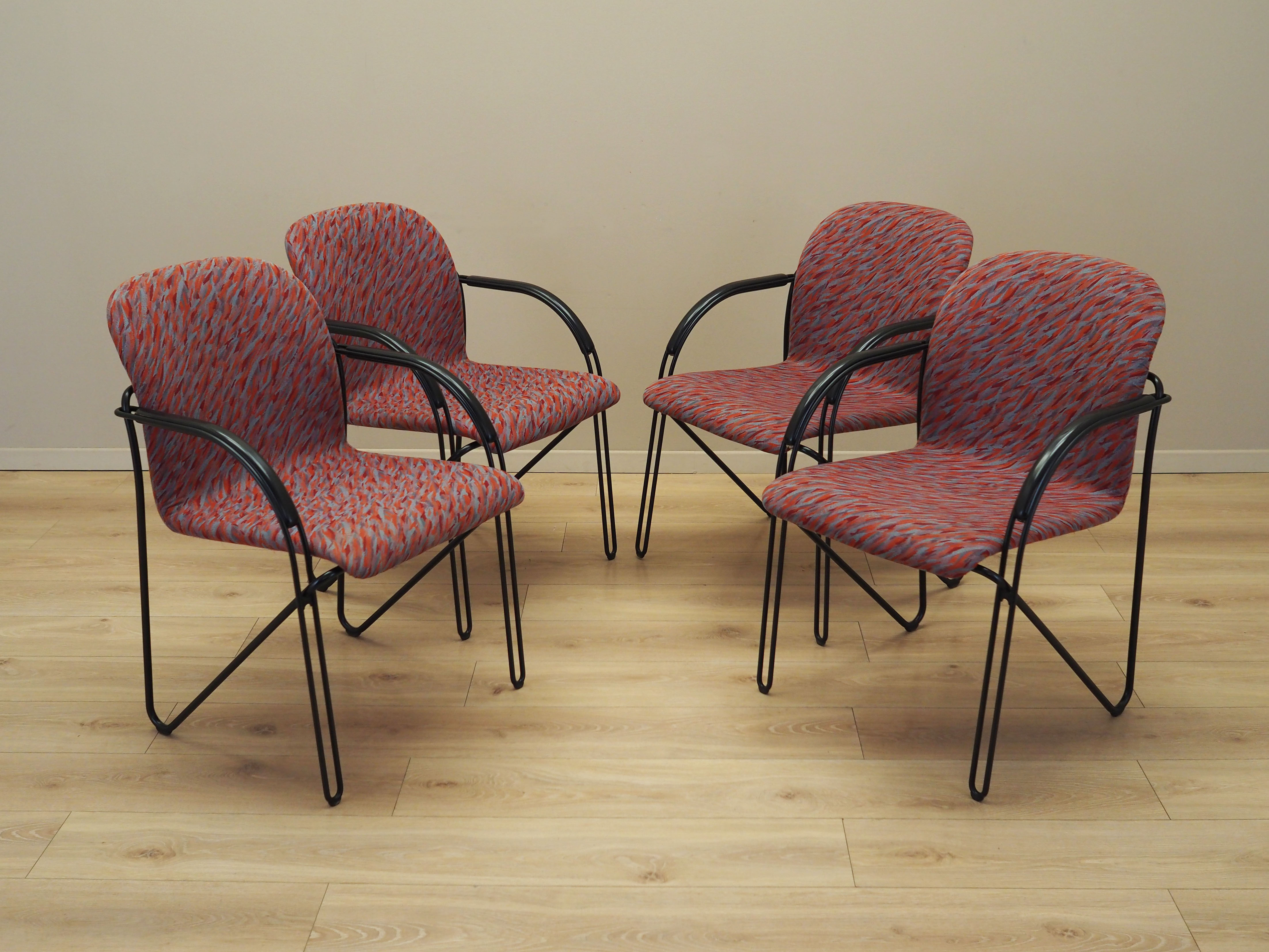 4x Dining chair with armrests 1980s