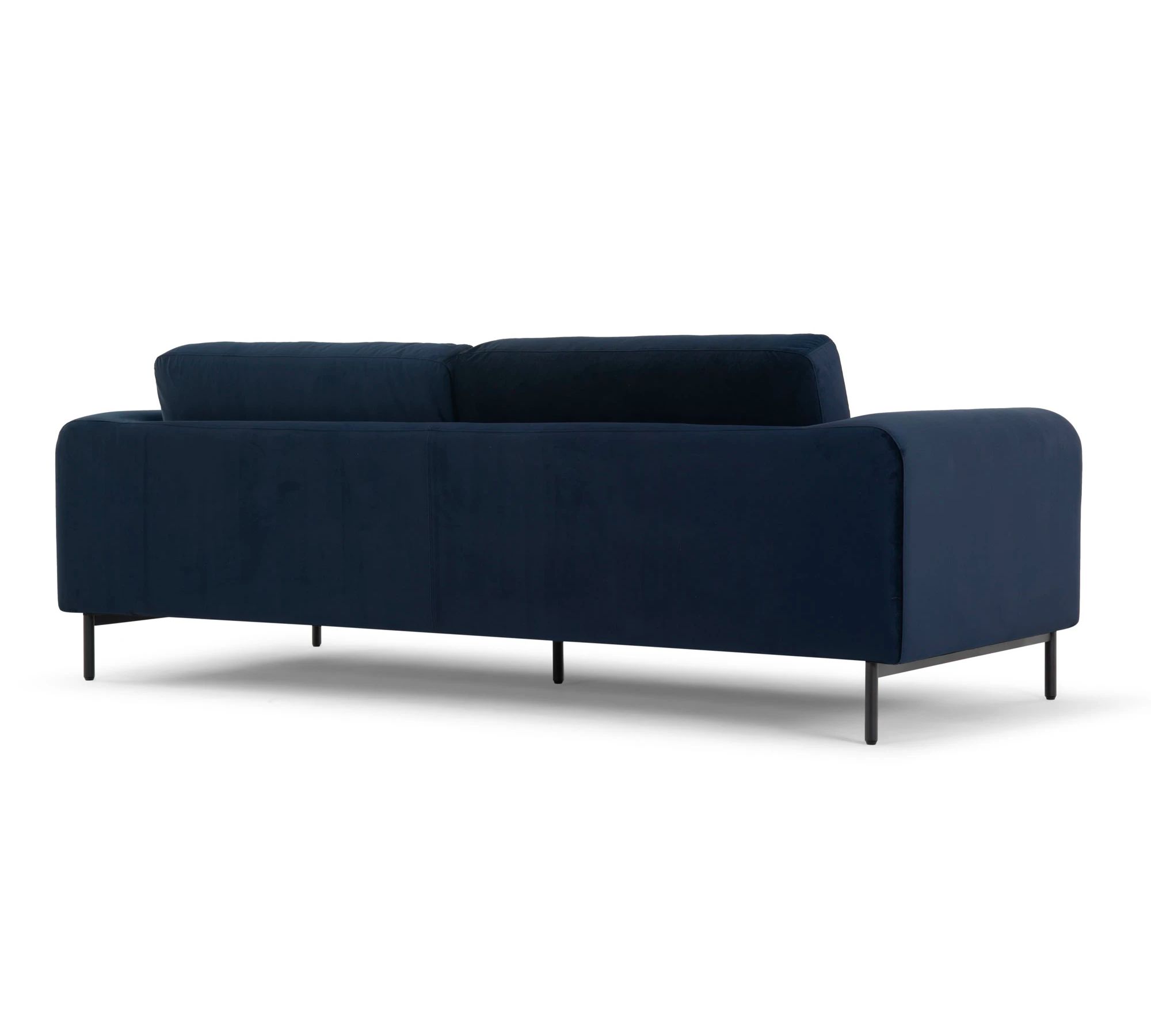 Maggie Sofa 3-Sitzer Velour Lux Navy