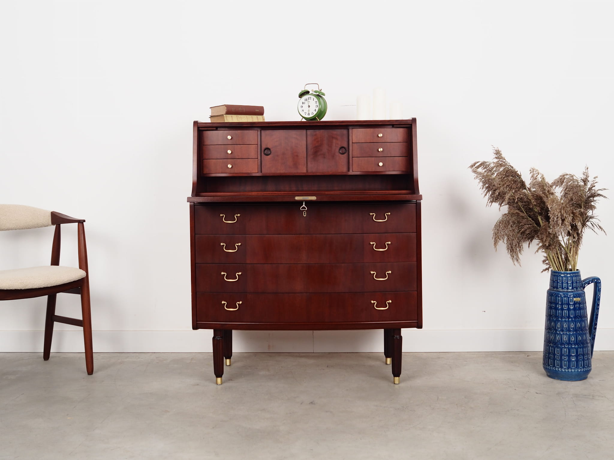 Mahogany secretary 1970 Jahre