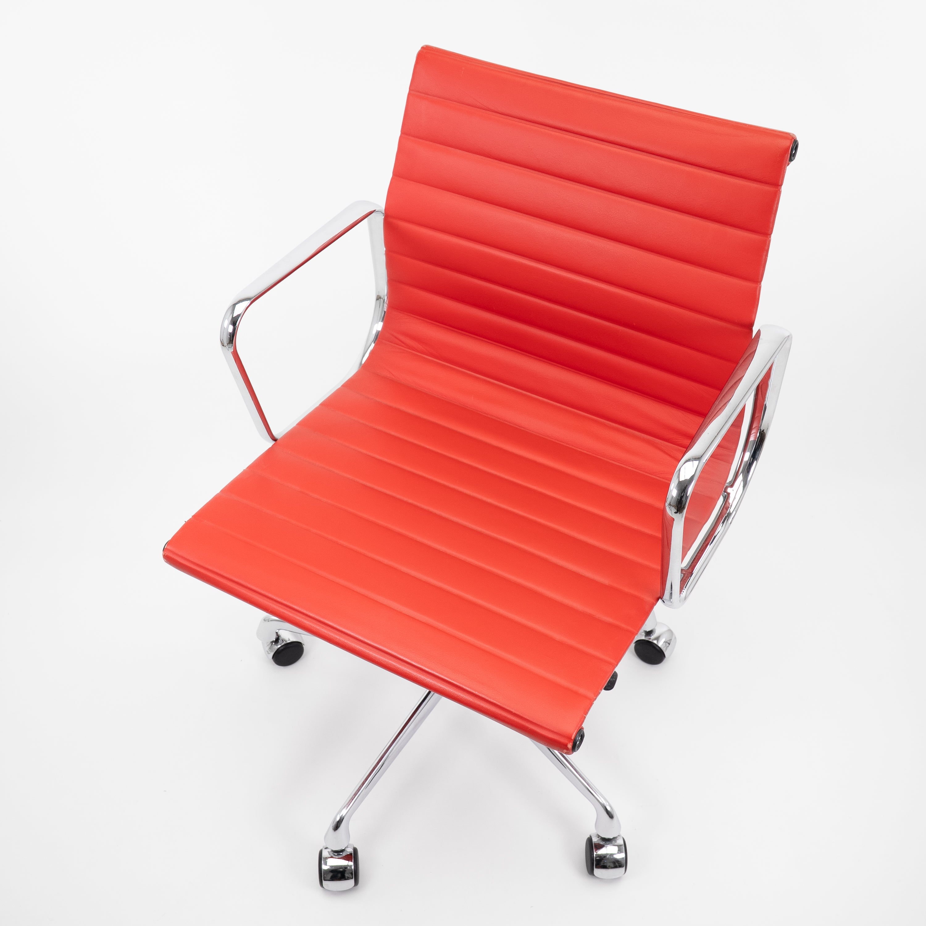 EA117 Office Chair Rocker Aluminium Red