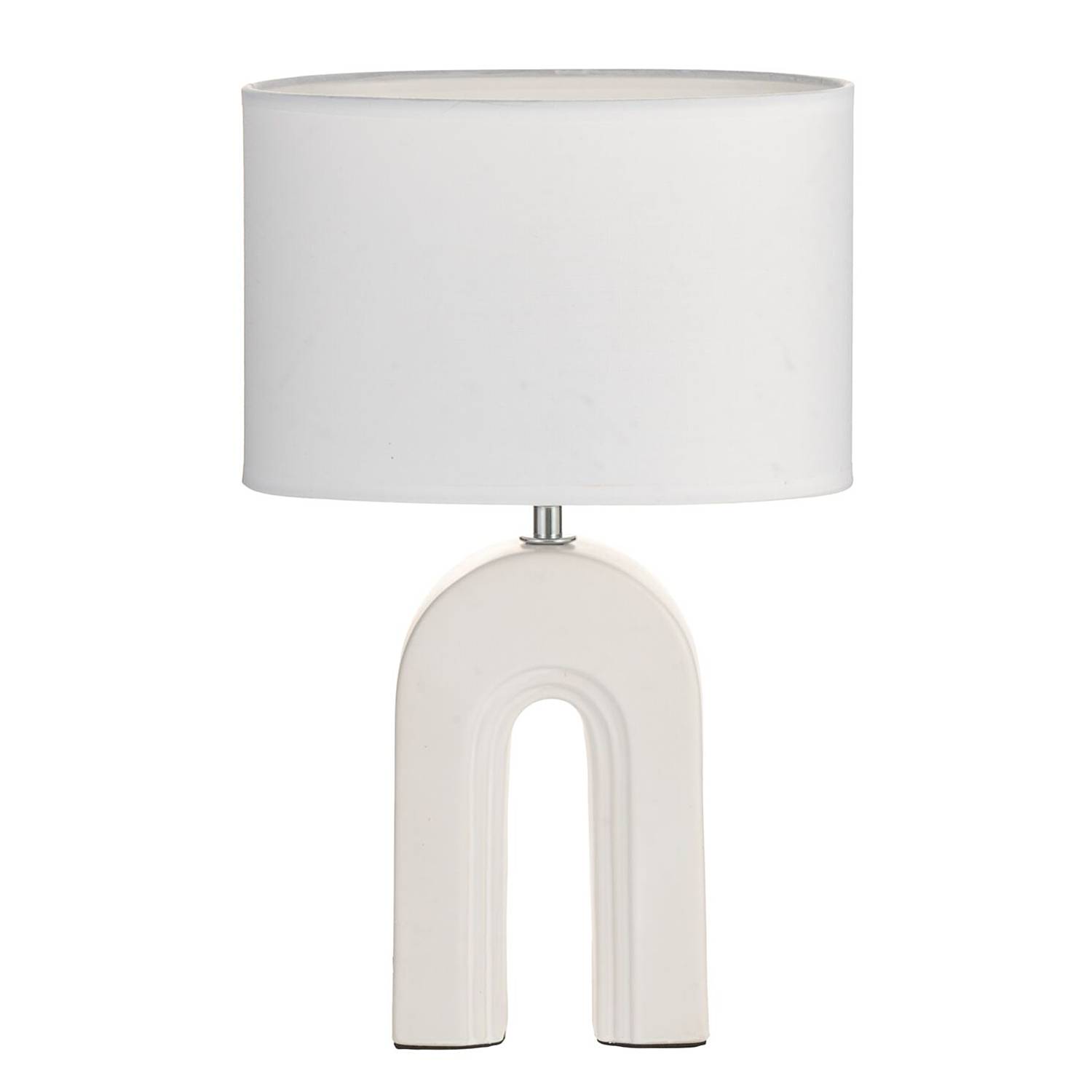 Glow Of Purity Tischleuchte Keramik Beige 1-flammig