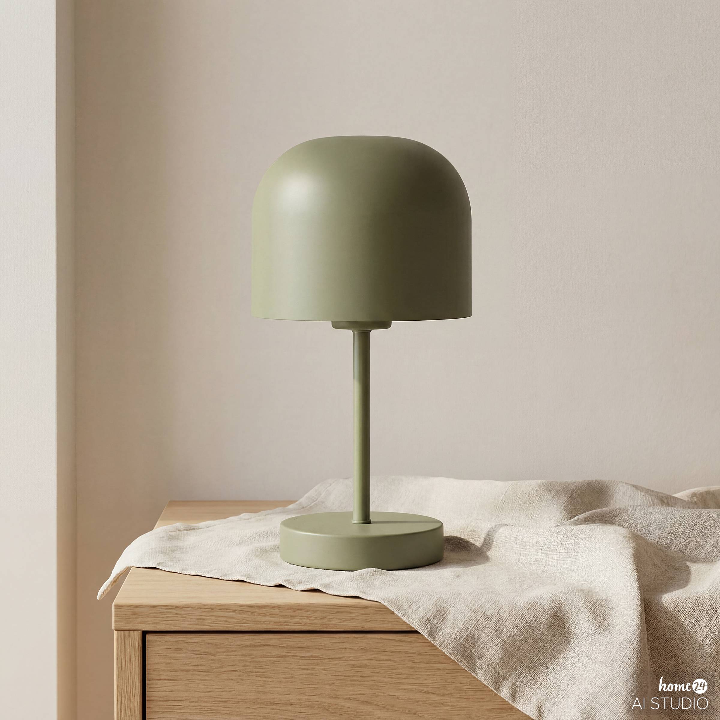 Brev Akku-Tischleuchte Dimmbar Grün