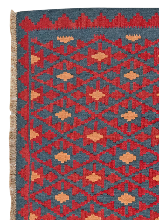 Kilim Gashgai Teppich Mehrfarbig