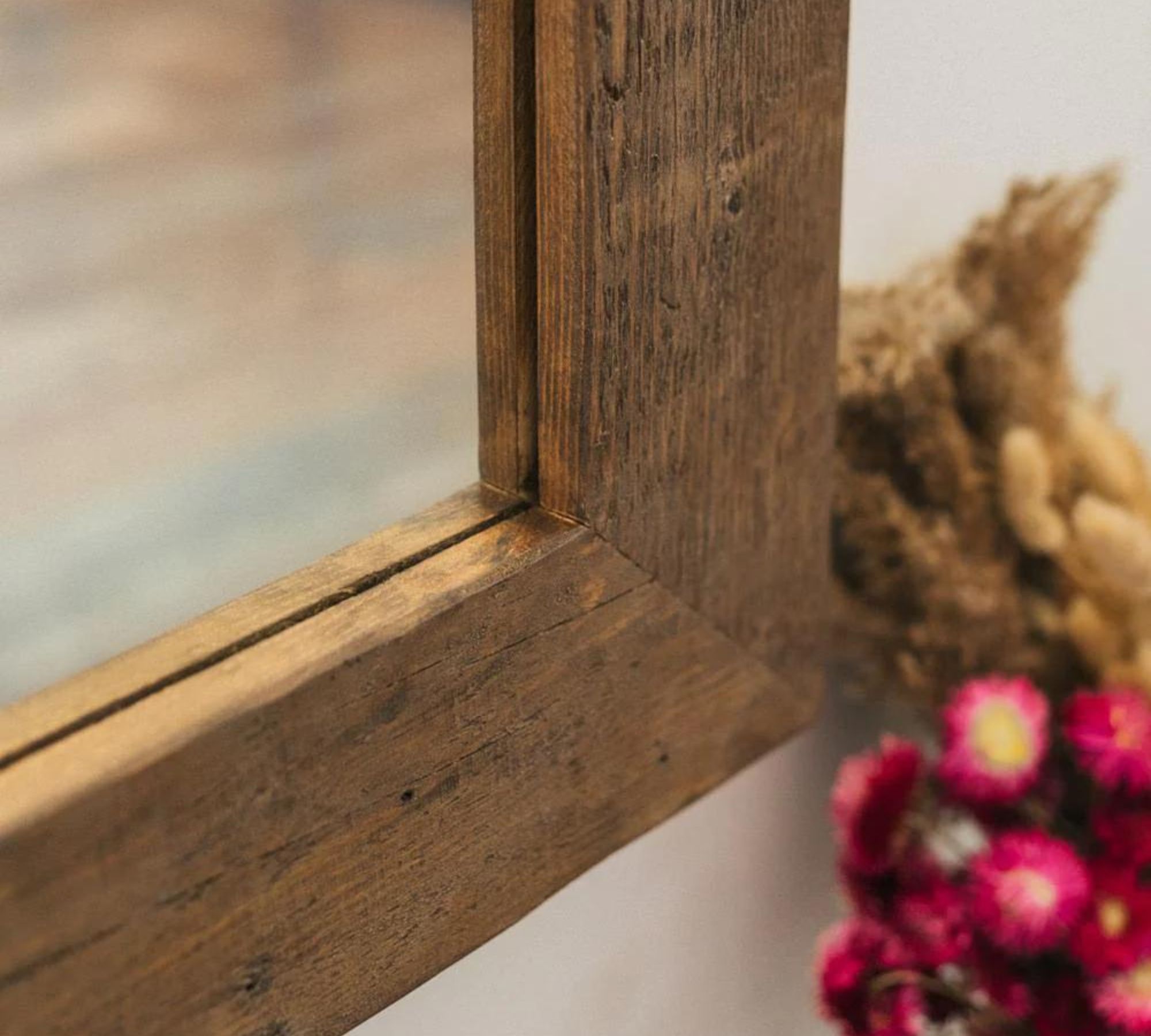 Arlet Spiegel Holz Metall Nussbaum