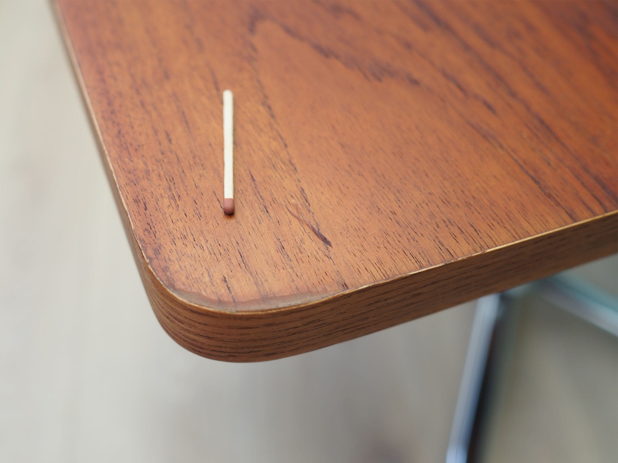 Vintage Coffee Table Teak Wood Brown 1970s