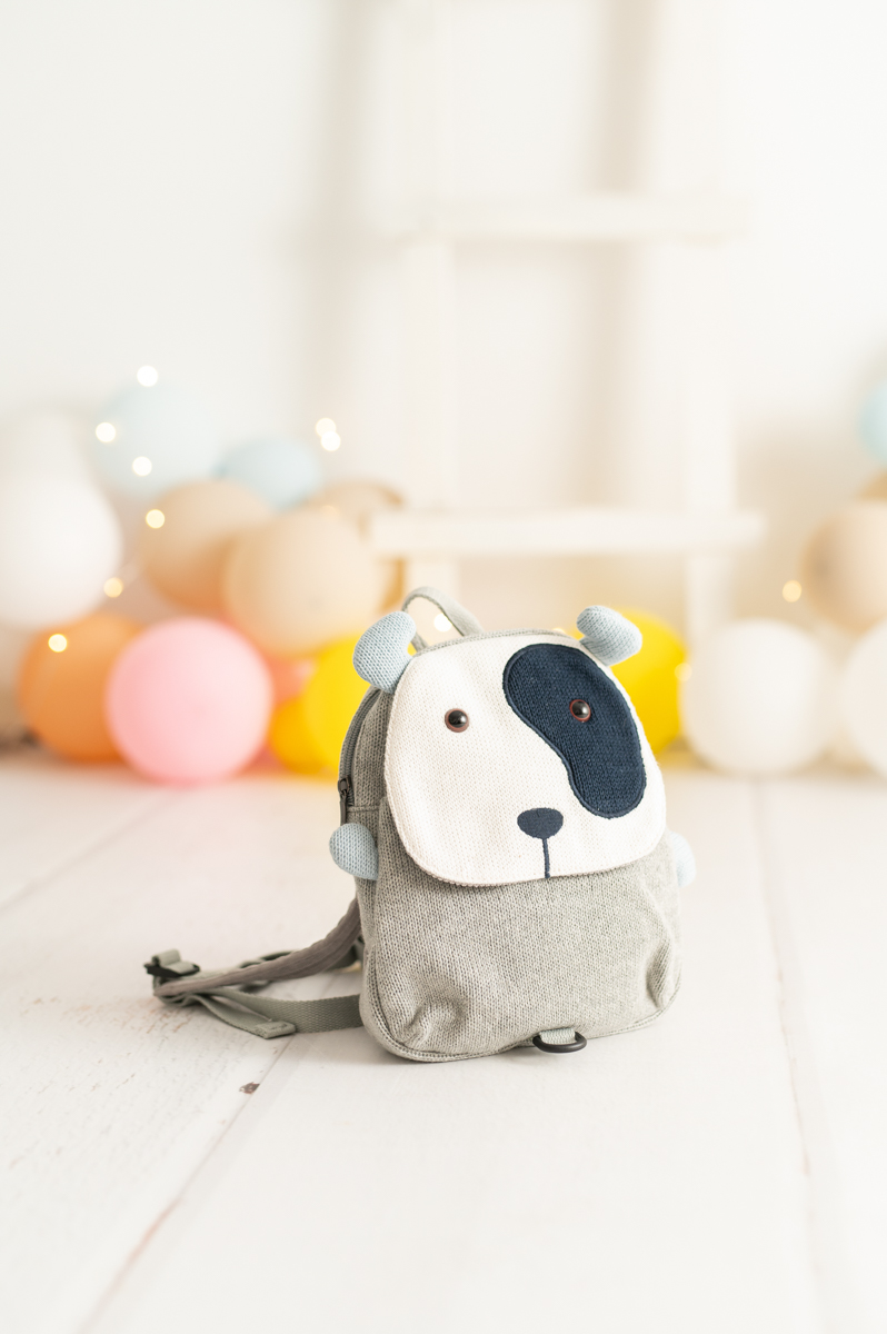 Dog Backpack Cotton Multicolor