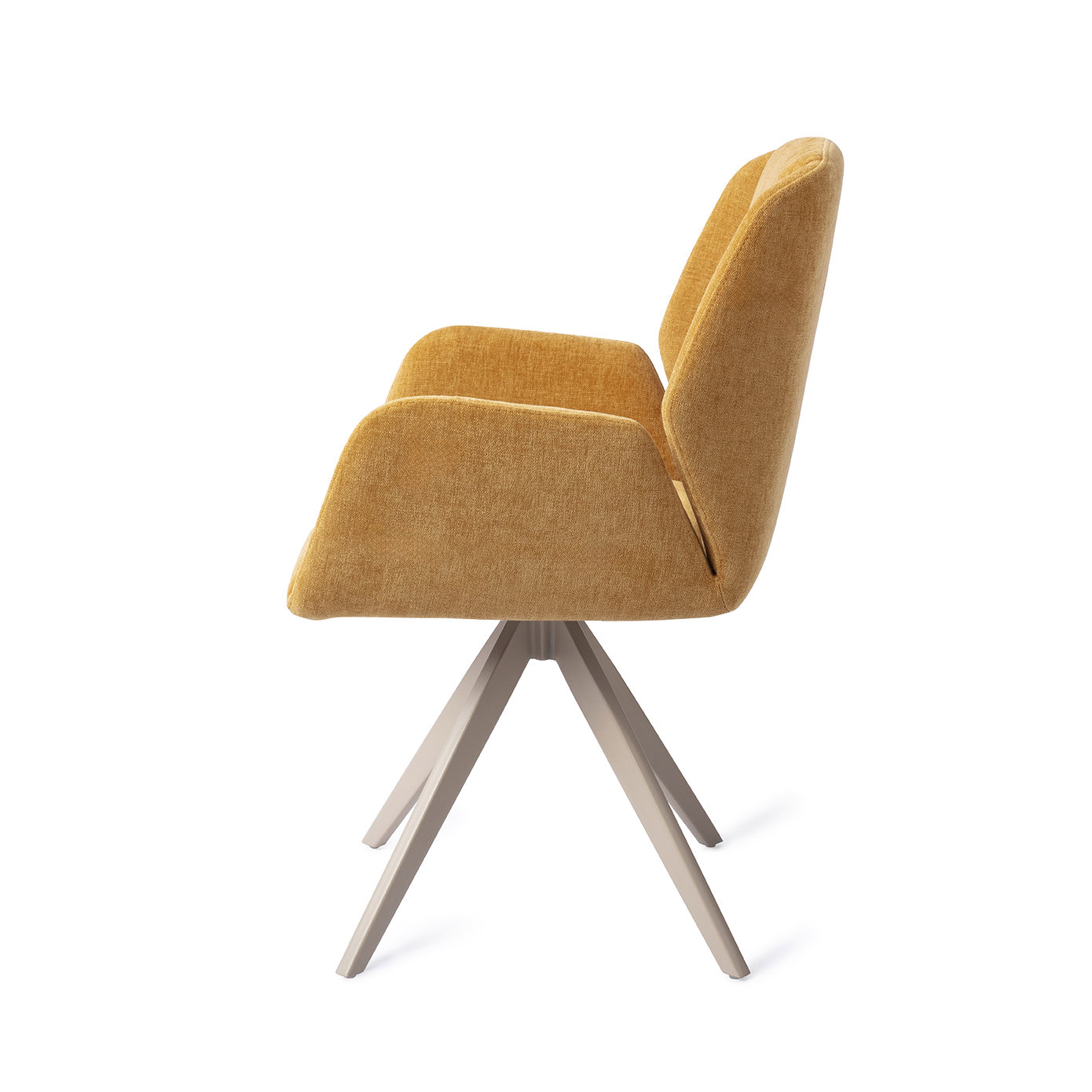 Myoko Dining chair golden yellow