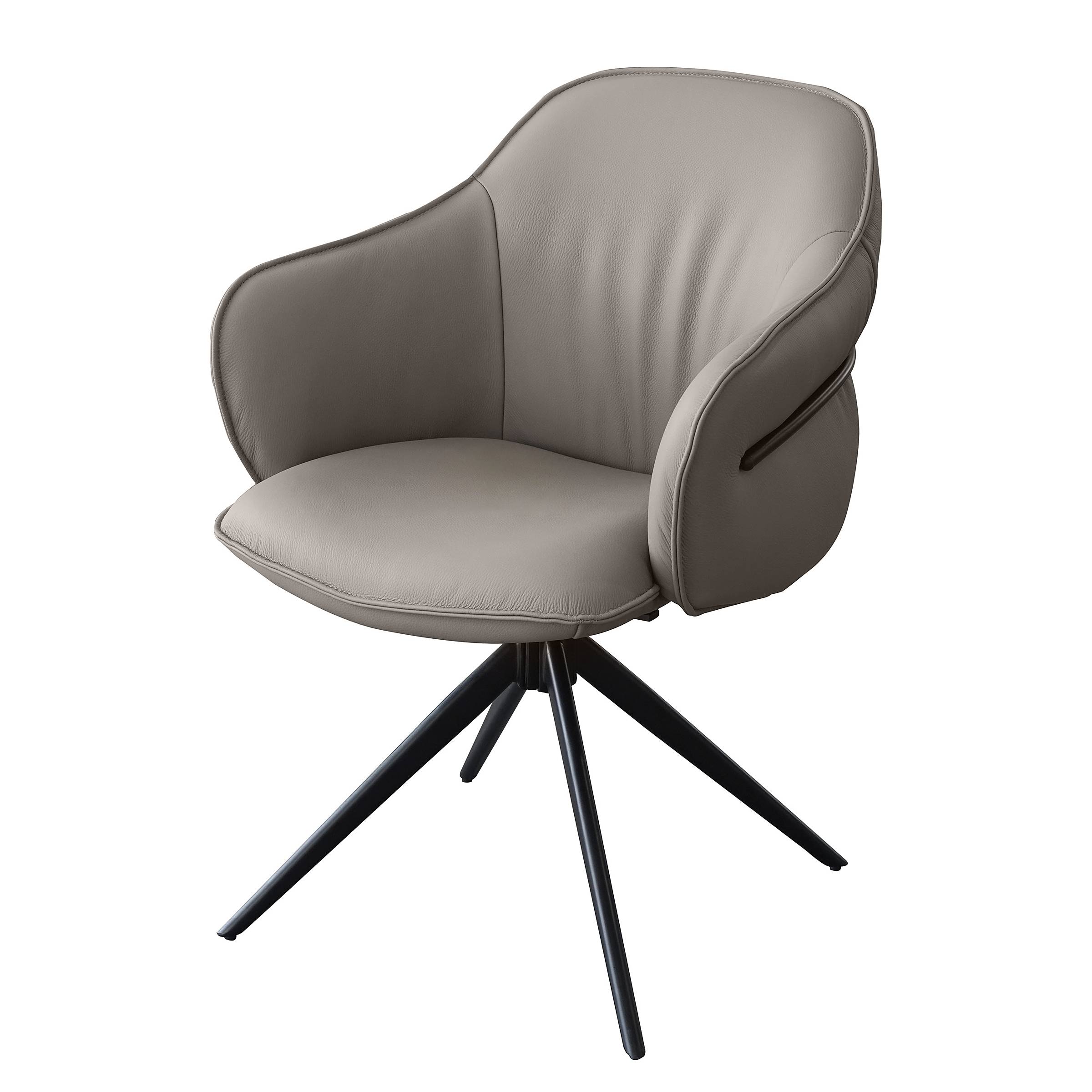 Drehbarer Armlehnenstuhl AOBAO Taupe