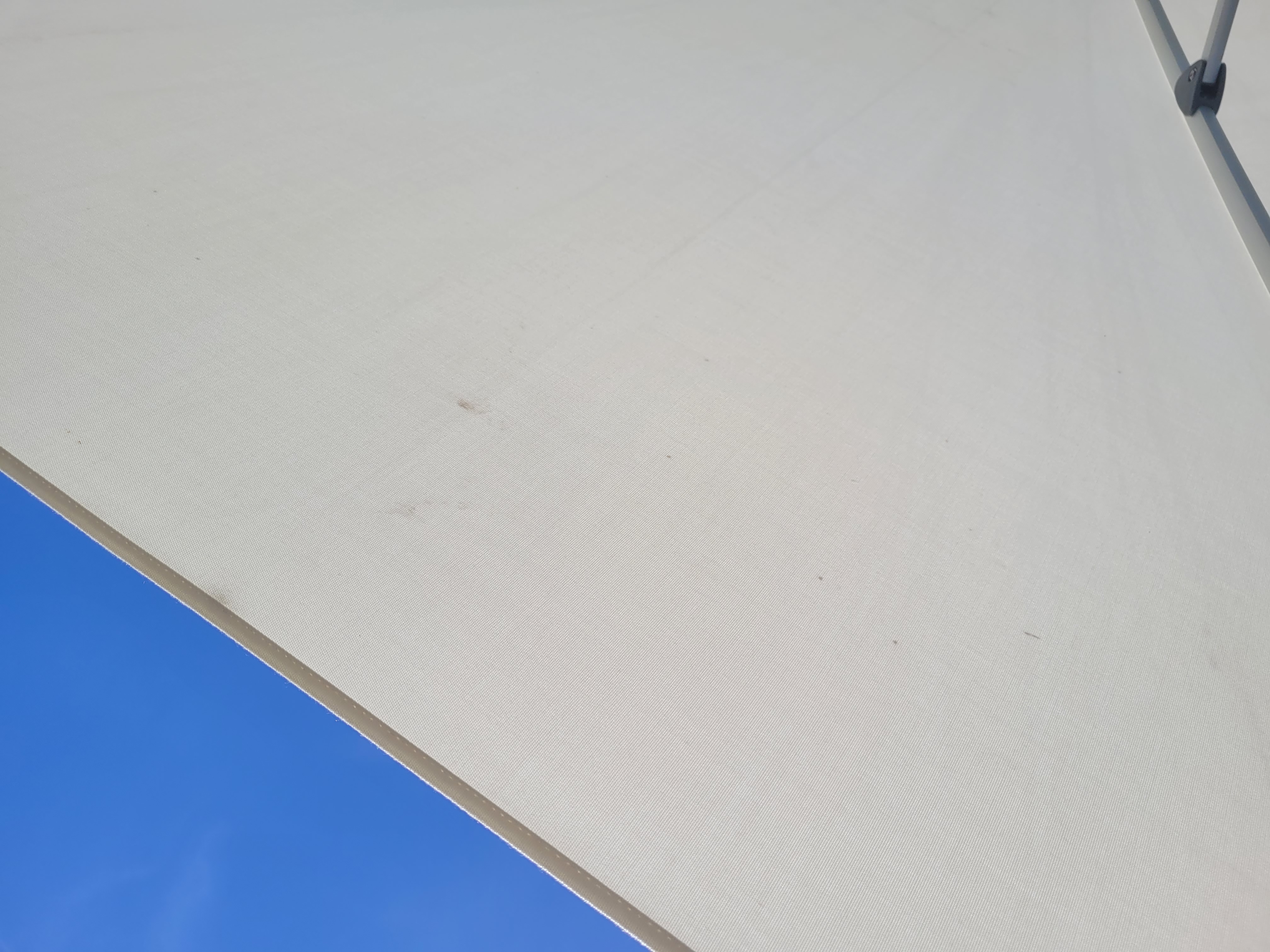 655 Parasol stand &amp; umbrella aluminum 65 kg