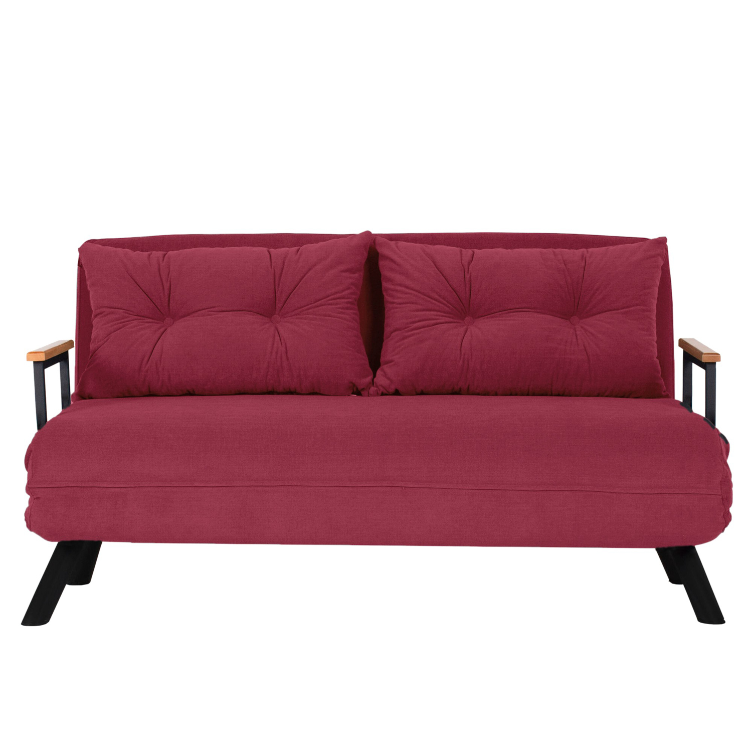 Sando Schlafsofa 2-Sitzer Rot