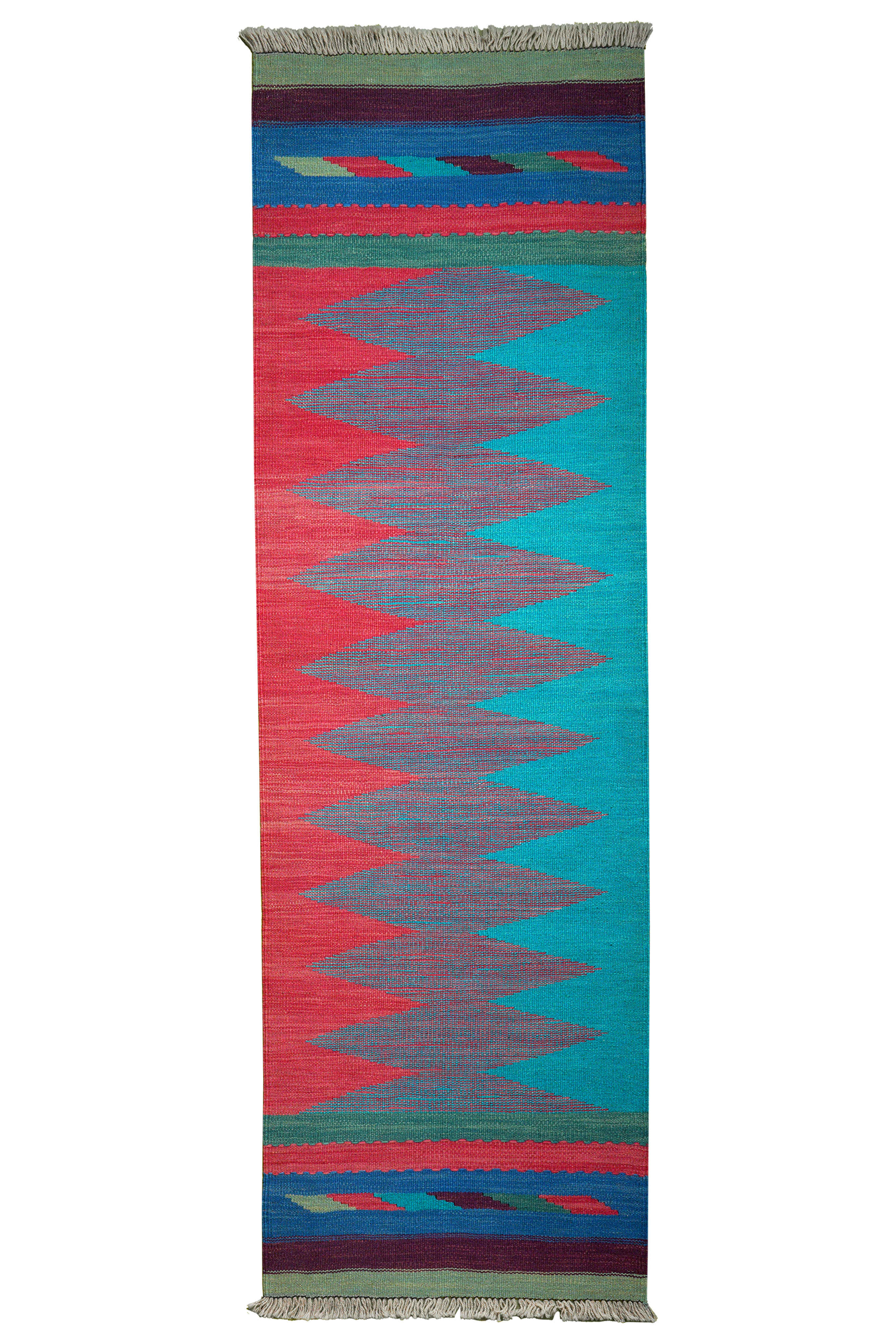 Kilim Gashgai Teppich Mehrfarbig