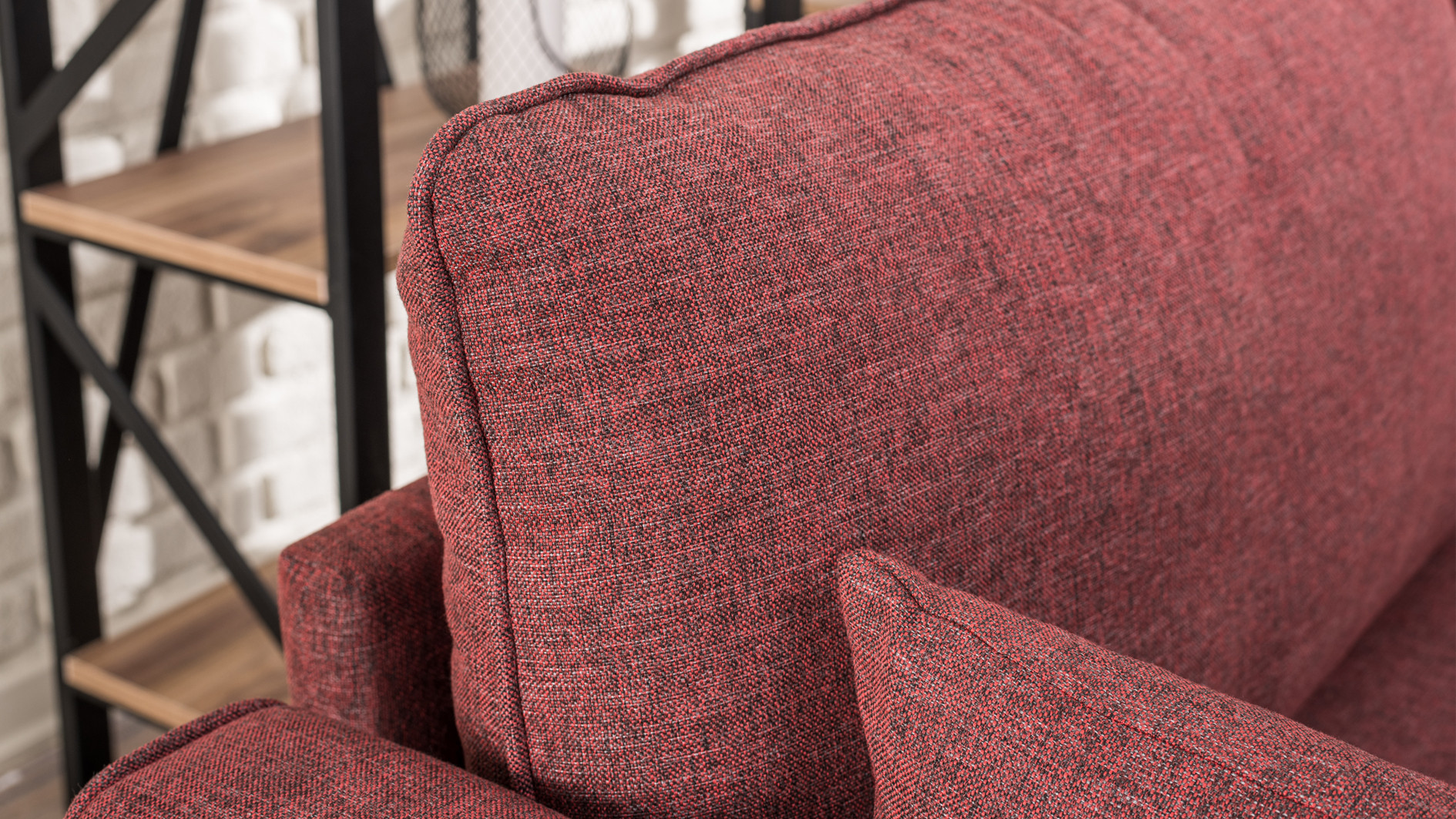 Bella Sofa 2-Sitzer Rot