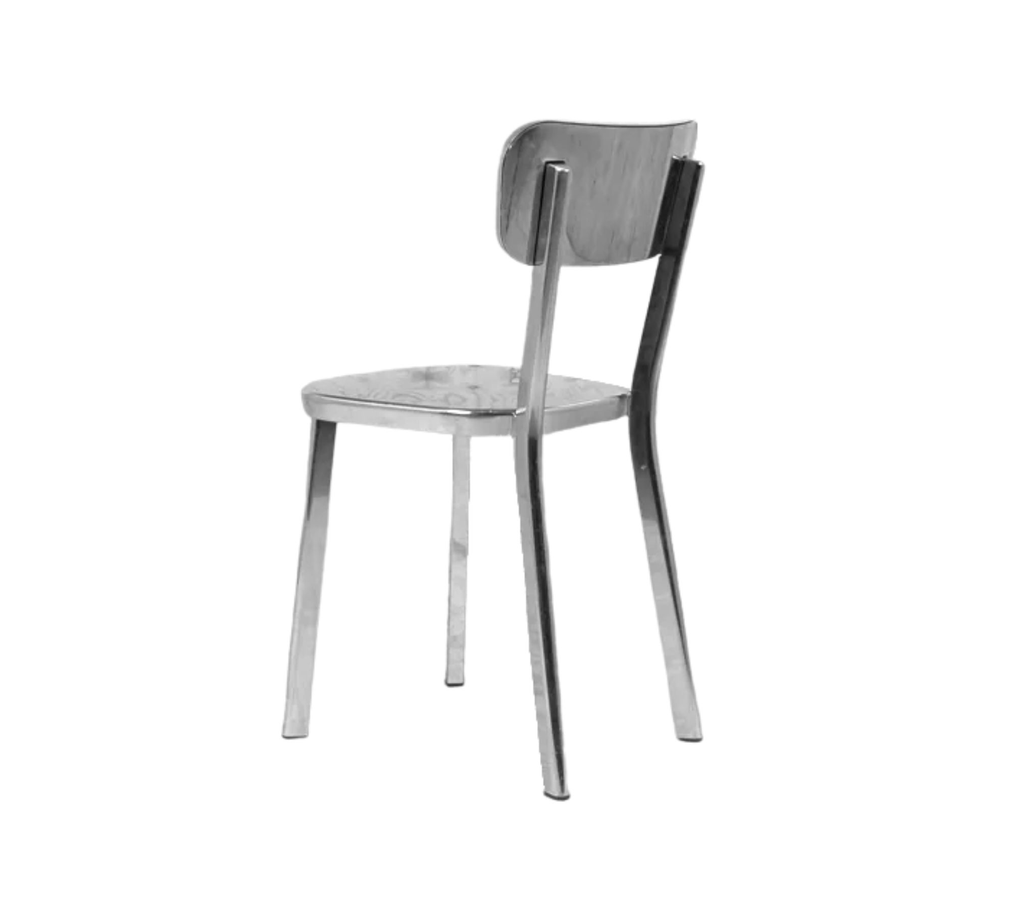Magis Déjà-vu Stuhl Aluminium Poliert