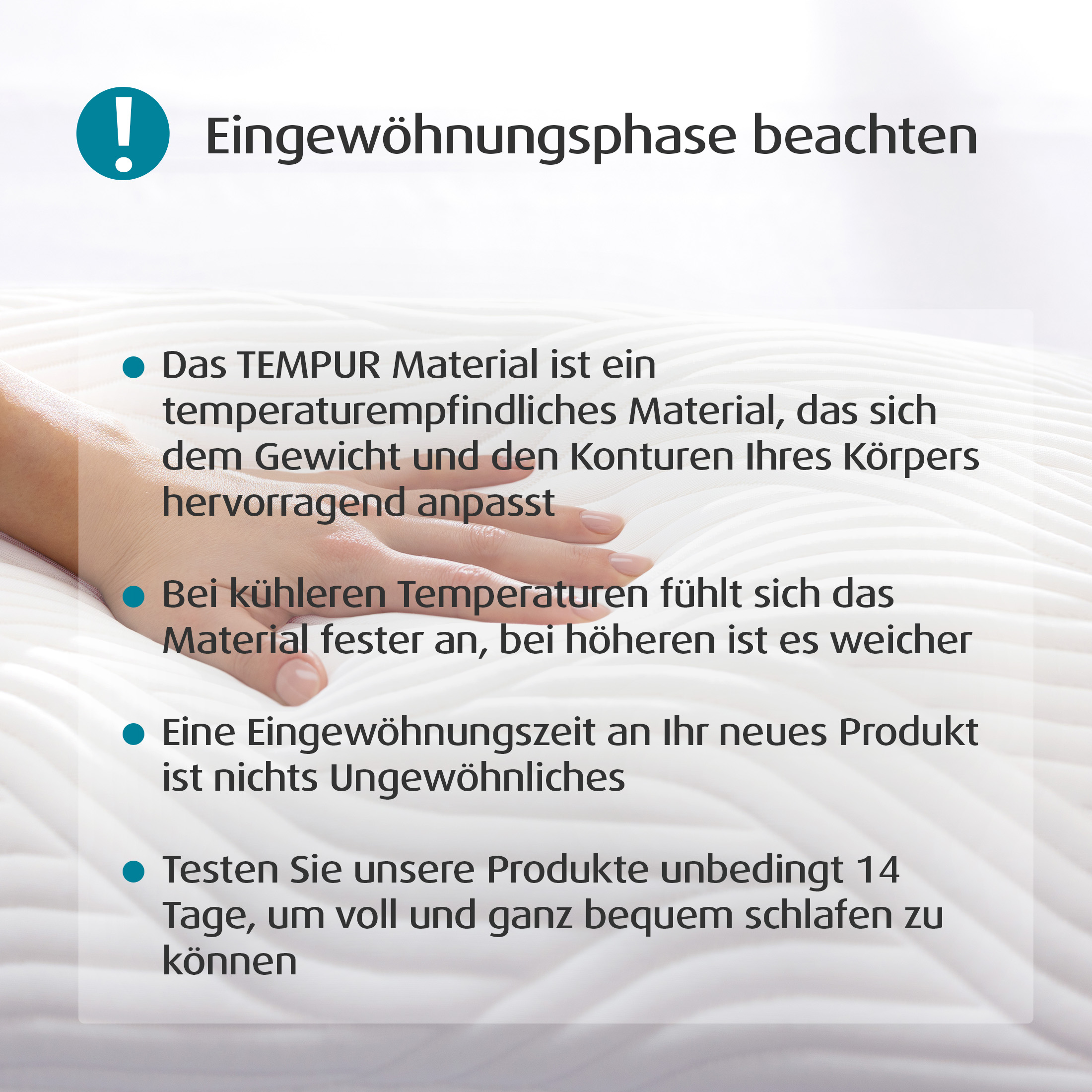 TEMPUR® Kopfkissen Schlafkissen Comfort Medium
