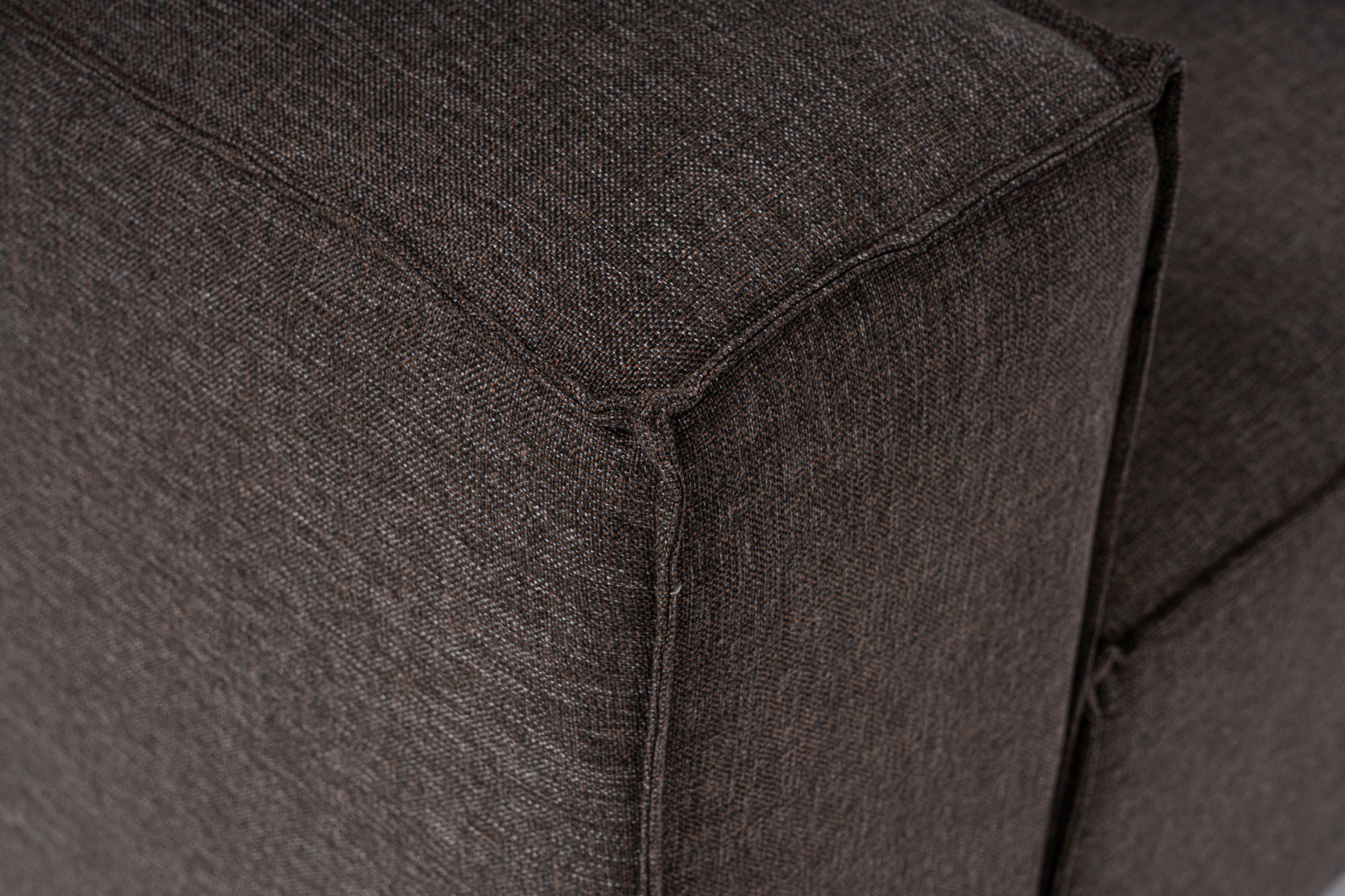 Fora corner sofa dark brown