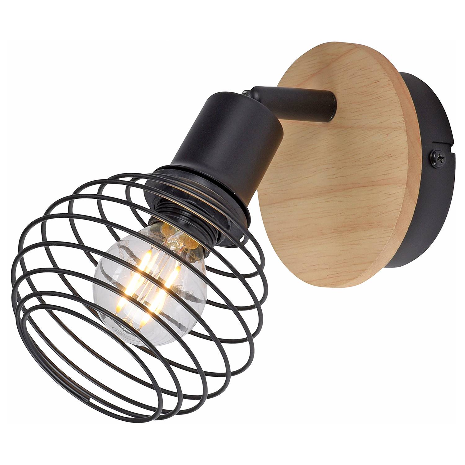 Eugen I Wall and Ceiling Lamp Iron 1-light