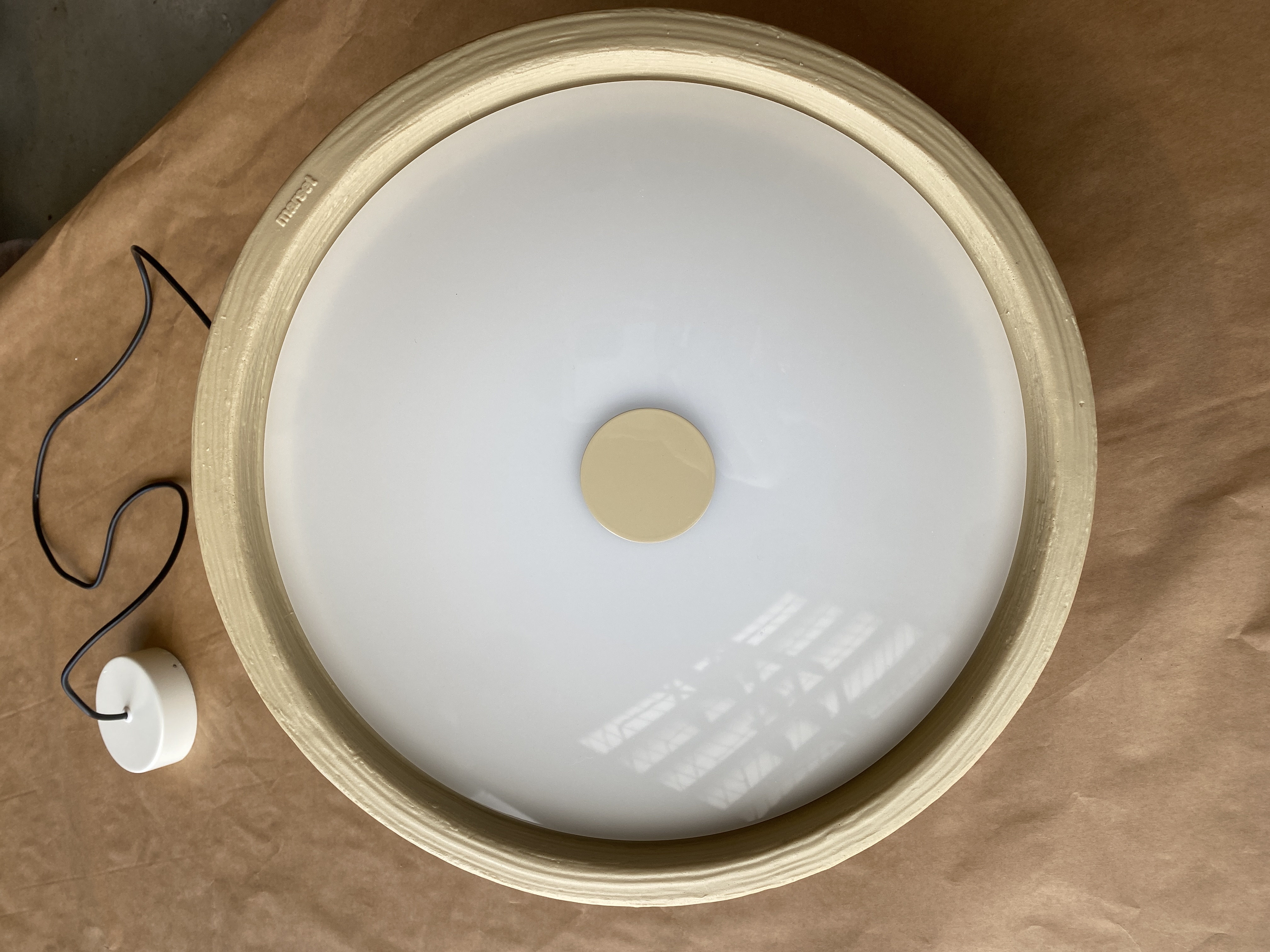 Marset Soho 38 Led Lampe Creme