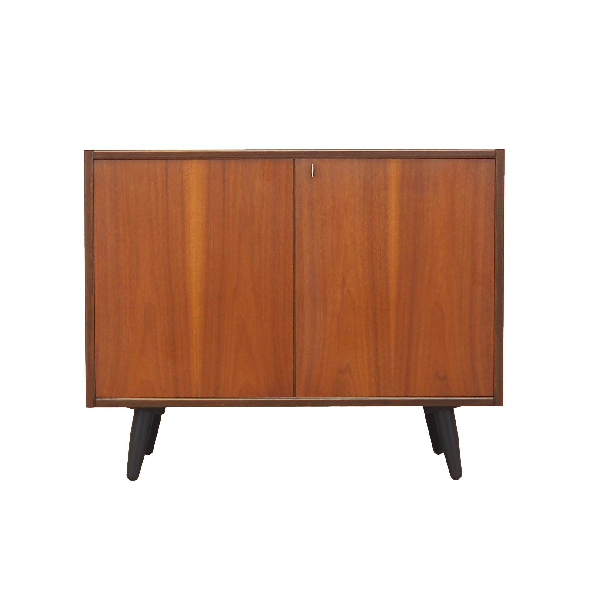 Vintage Schrank Teakholz Braun 1970er Jahre