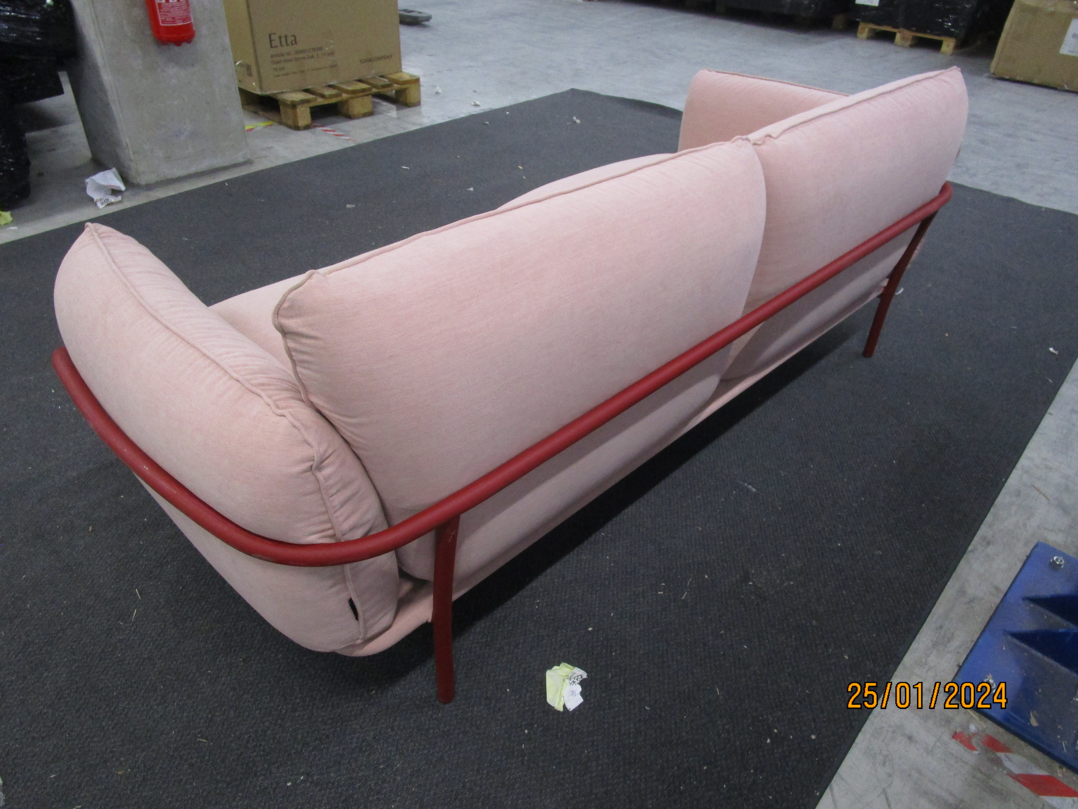 Holder Sofa 3-Sitzer Forest Rosa