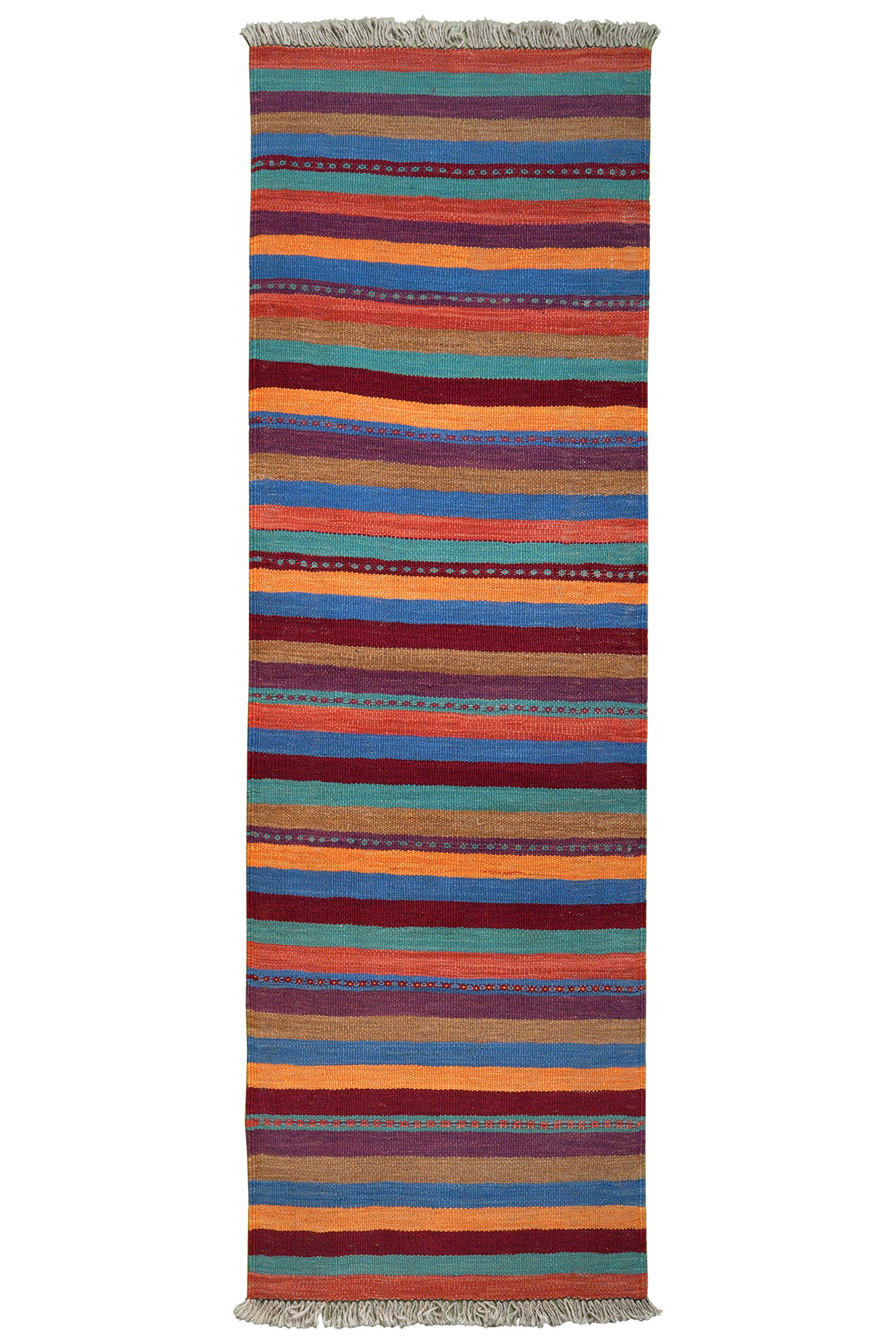 Kilim Gashgai Teppich Mehrfarbig