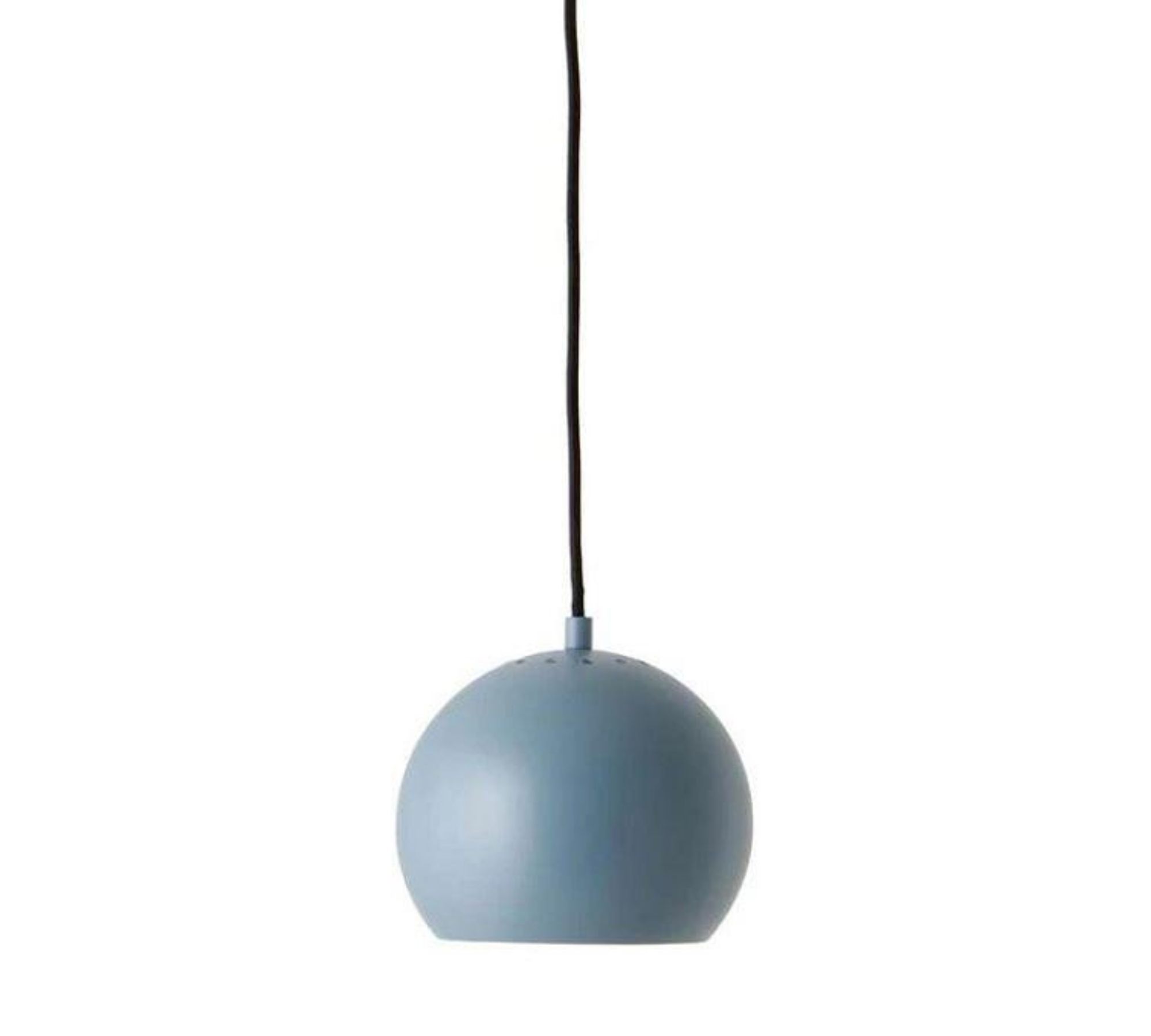 Ball Pendelleuchte Hellblau Ø18cm