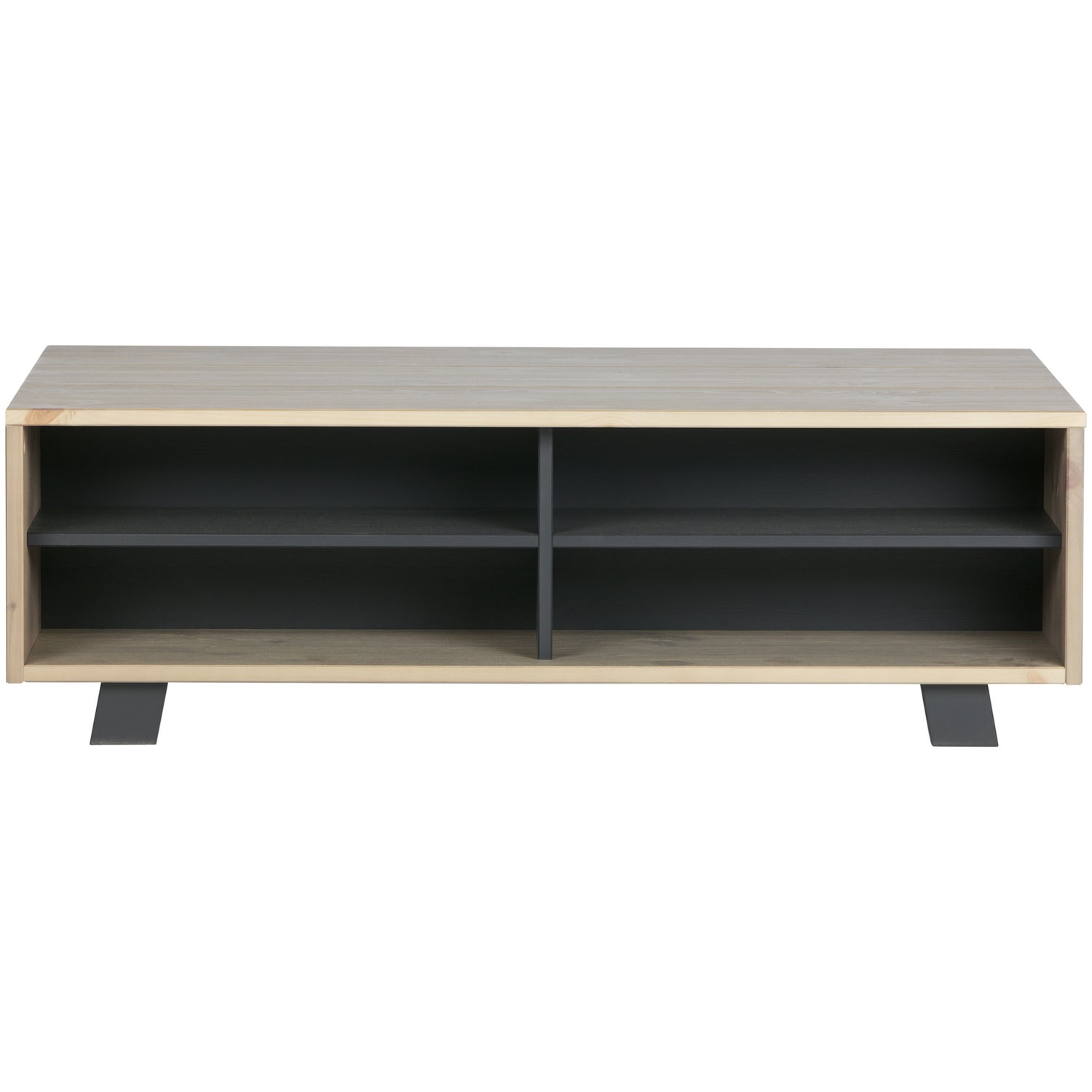Derby Couchtisch Holz Grau