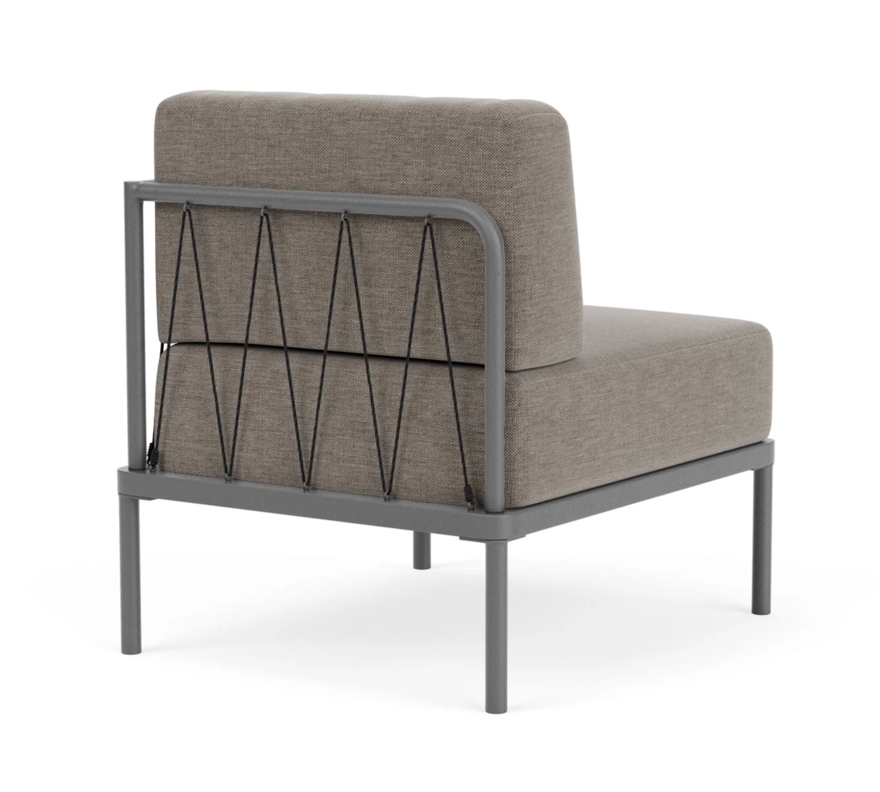 Hadley Outdoor 1-Sitzer Modul Rechts Sesame