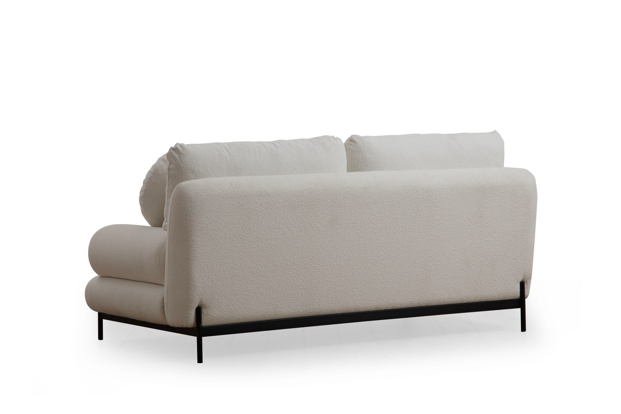 Modernes Sofa 2-Sitzer Weiß