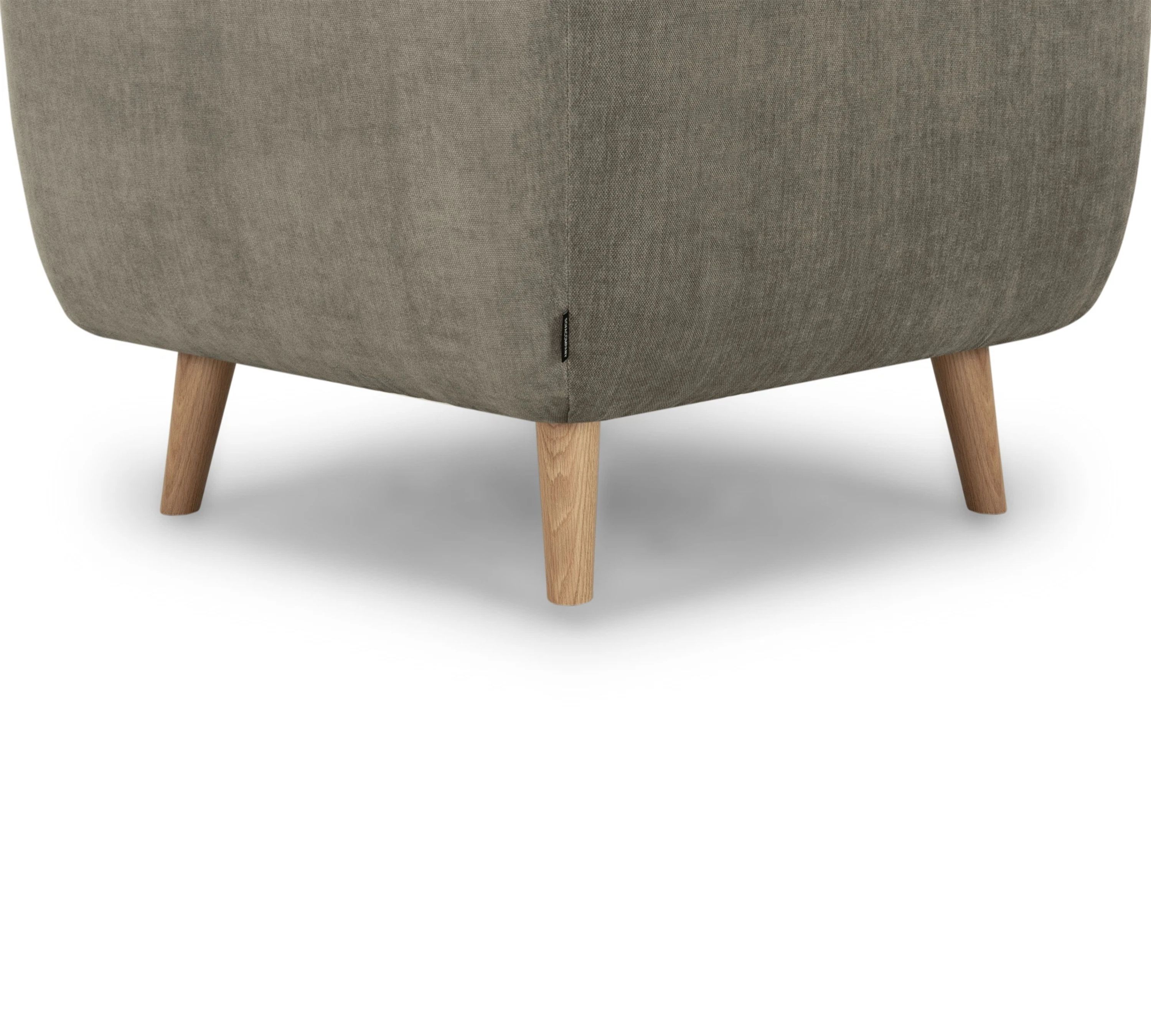 Alfred 1-Sitzer Eckmodul Links Planet Grey Green