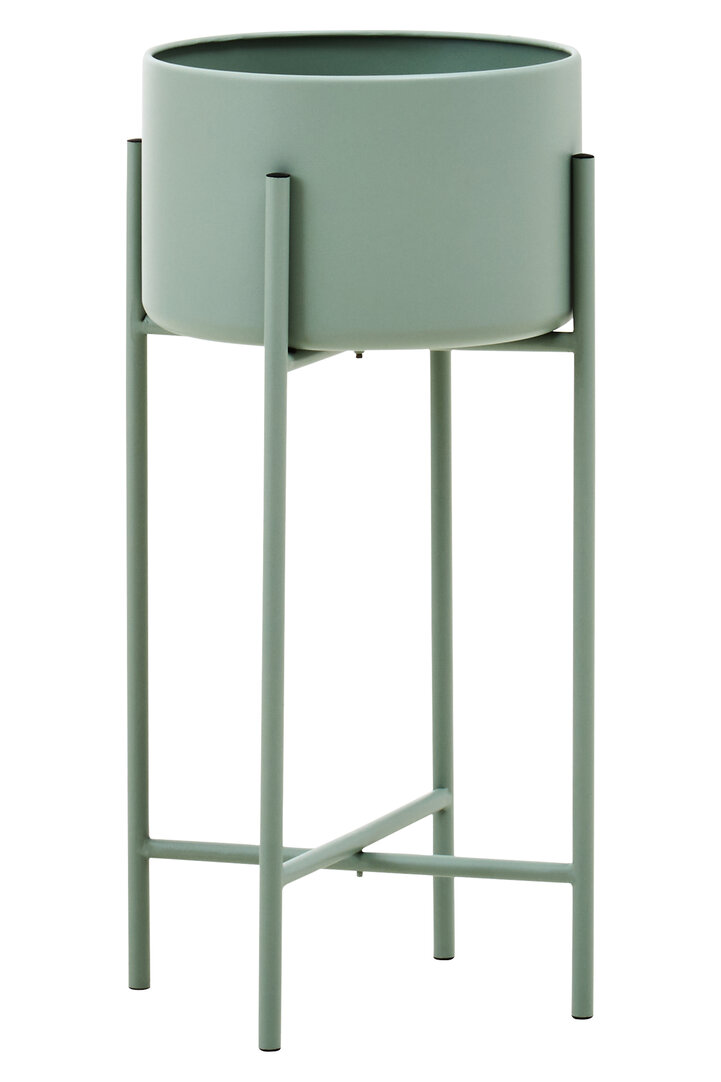 Trosa Groß Standblumentopf Grau Schwarz