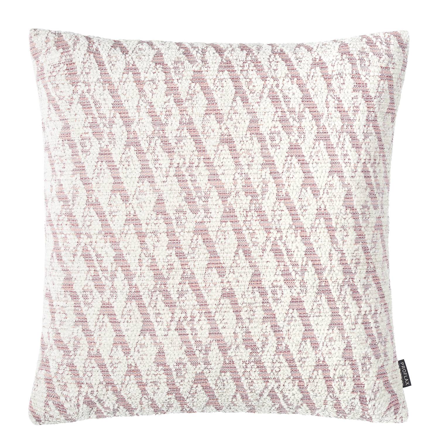 Kissenbezug Illinois Baumwollstoff Rosa