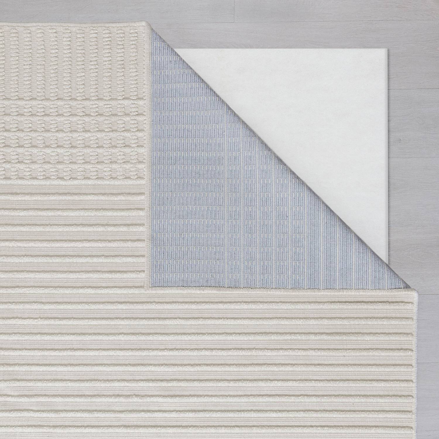 Elton Stripe Läufer Ivory 60 x 240 cm