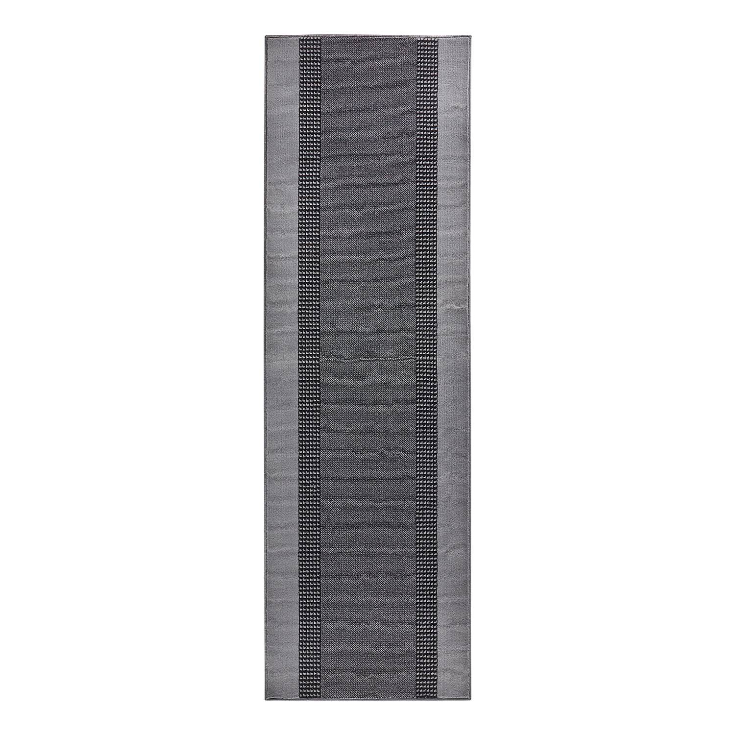 Band Läufer Jute Grau 80 x 400 cm
